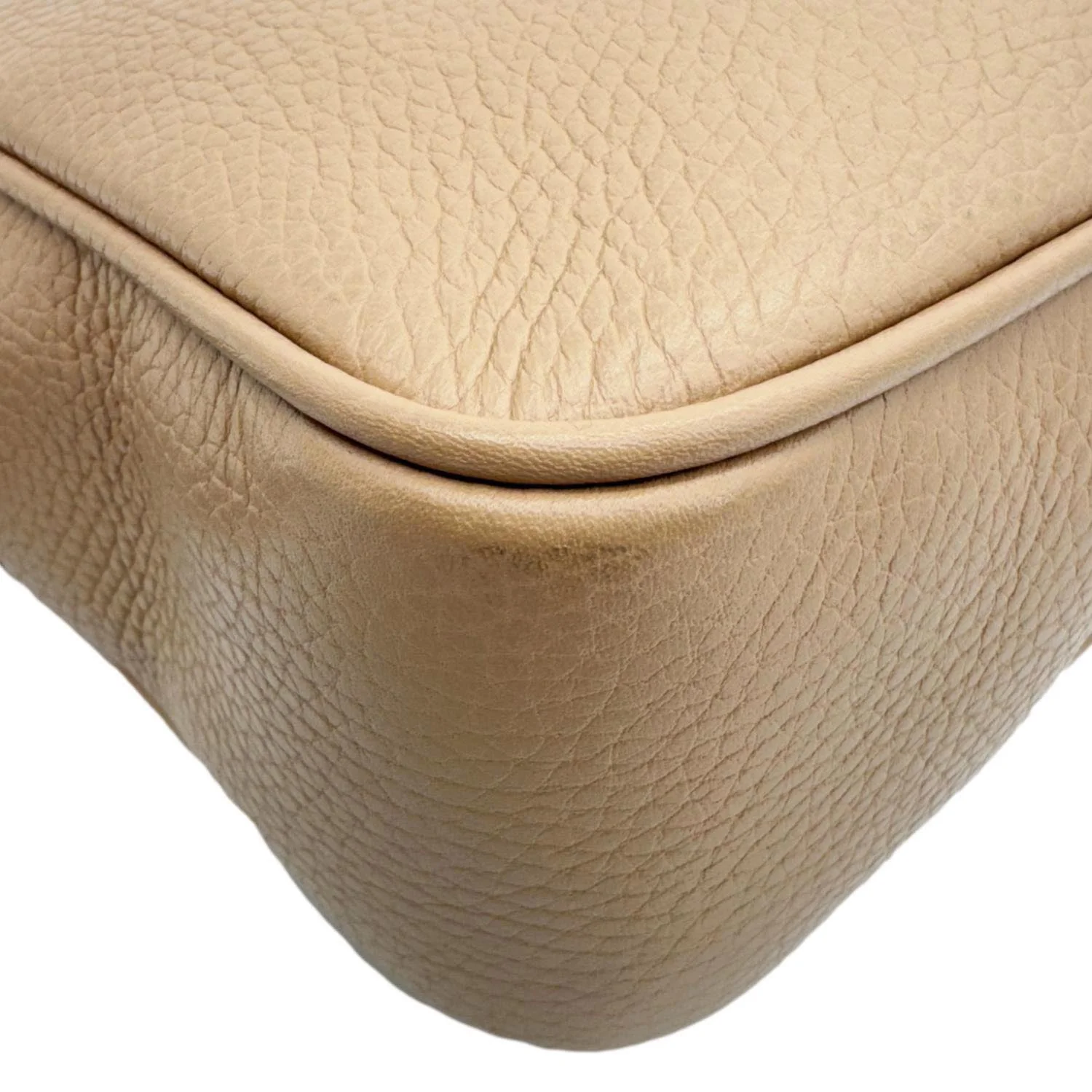GUCCI Soho Disco Calfskin Leather Crossbody Bag Light Brown 306364 - Image 9