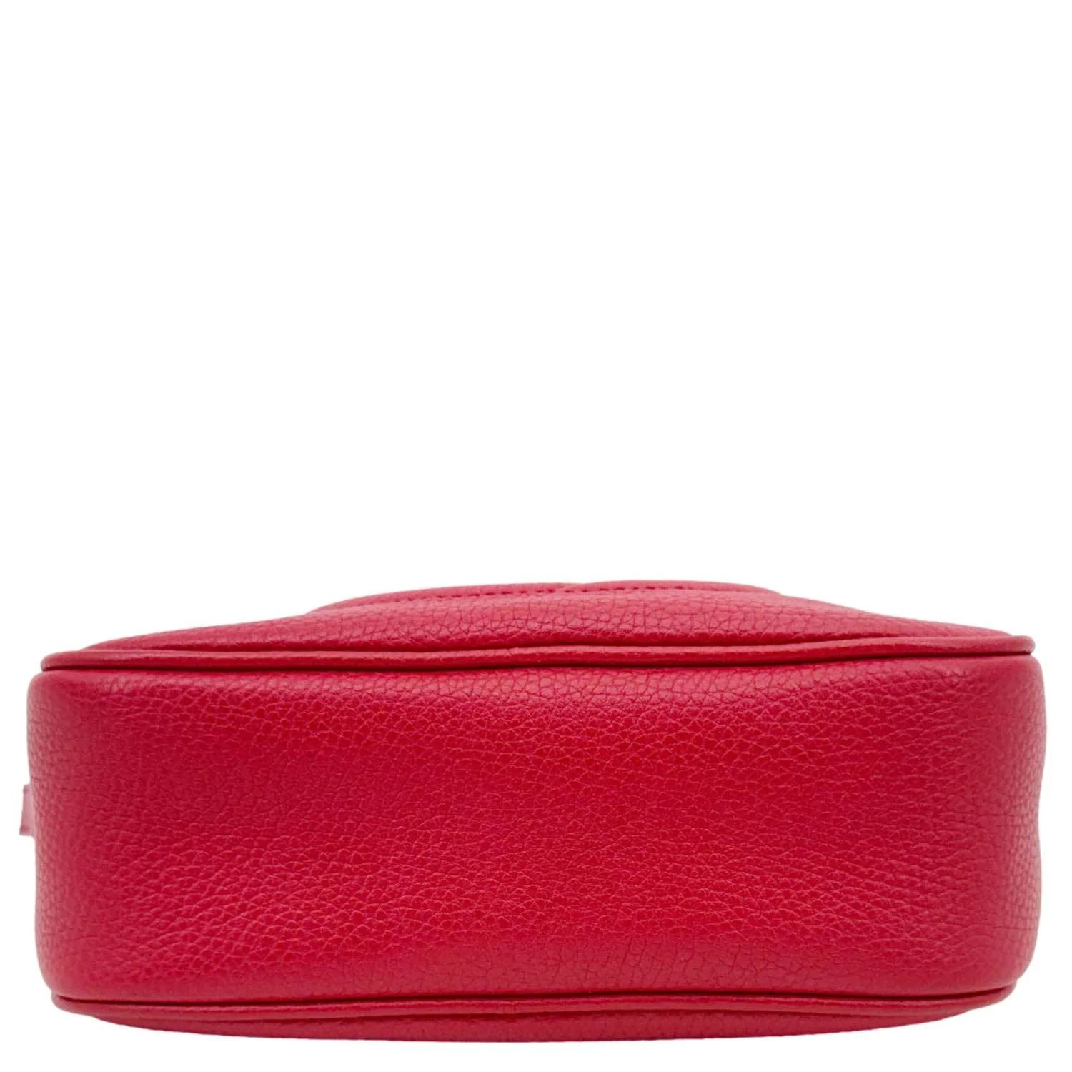 GUCCI Soho Disco Camera Leather Crossbody Bag Red 308364 - Image 9