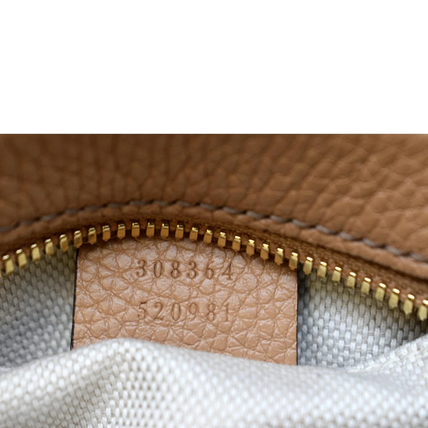 GUCCI Soho Disco Pebbled Leather Small Crossbody Bag Rose Beige 308364 - Image 12