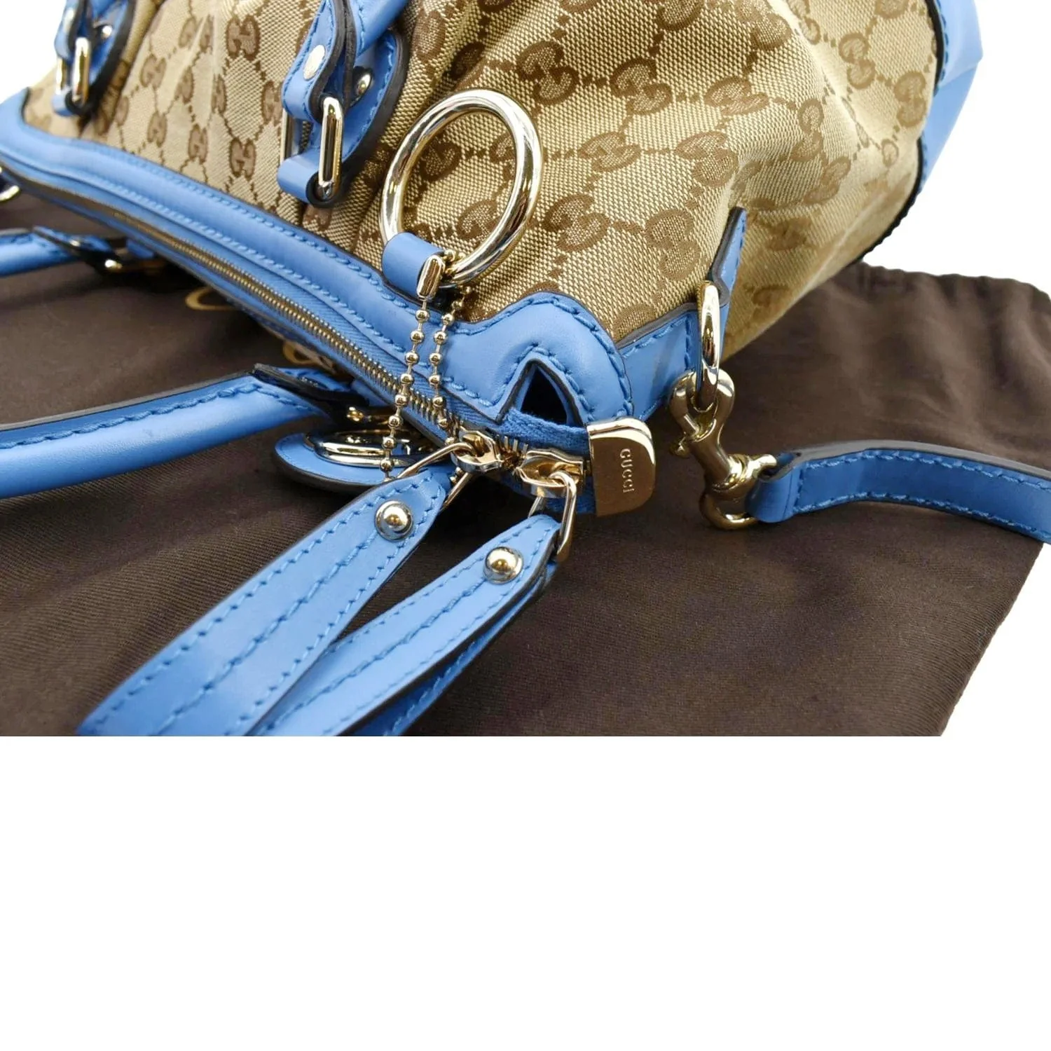 GUCCI Sukey GG Canvas Tote Shoulder Bag Beige 247902 - Image 5