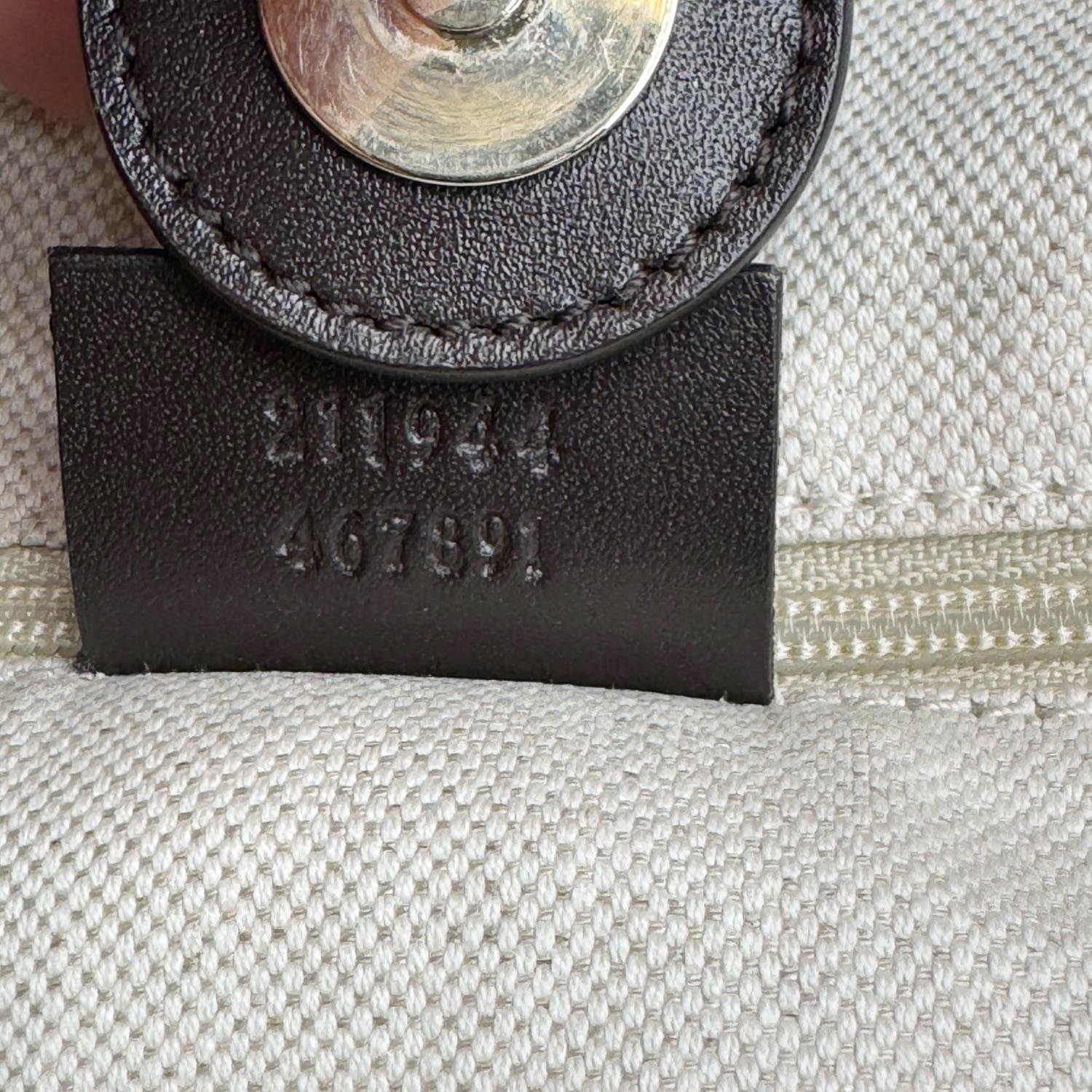 GUCCI Sukey Medium GG Canvas Tote Bag Beige 211944 - Image 13