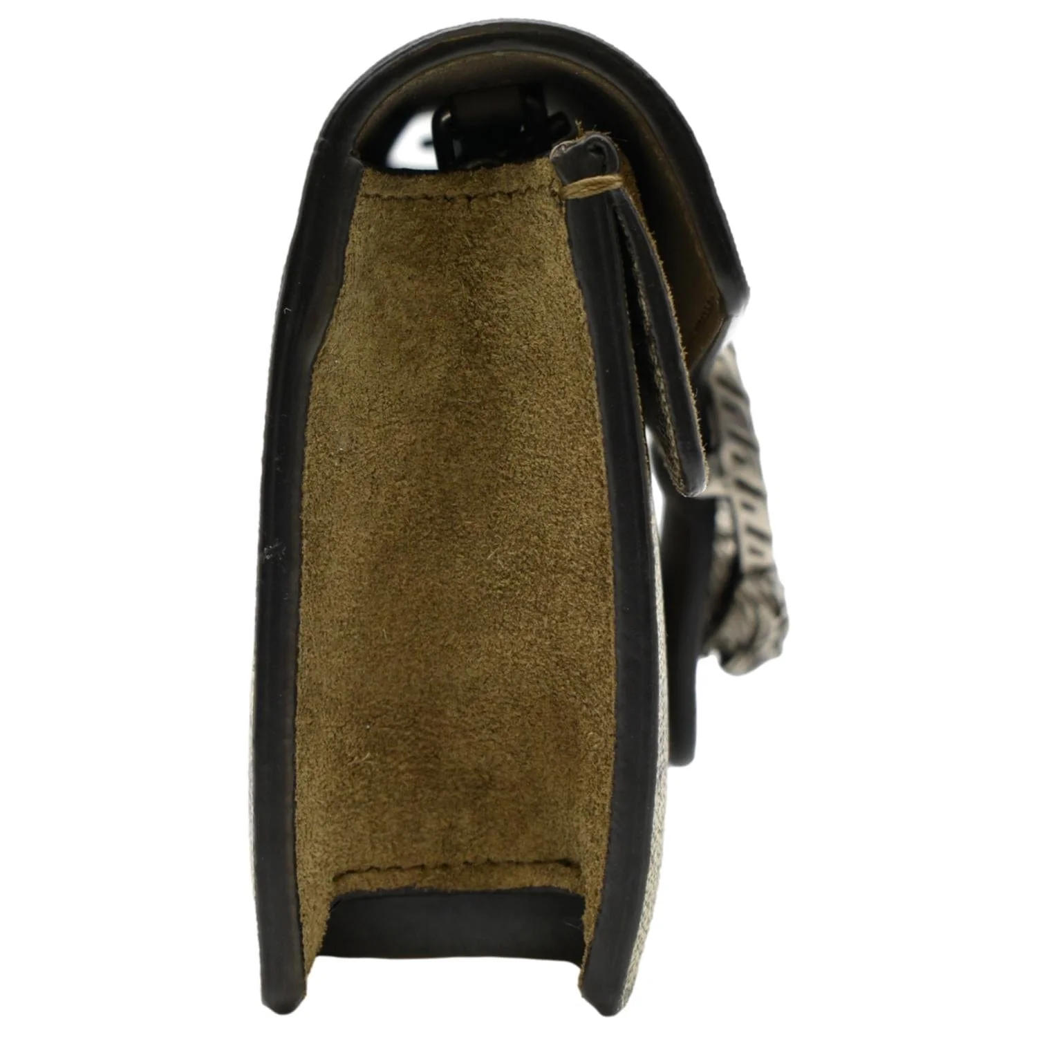 GUCCI Dionysus Super Mini GG Supreme Canvas Crossbody Bag Taupe 476432 - Image 5