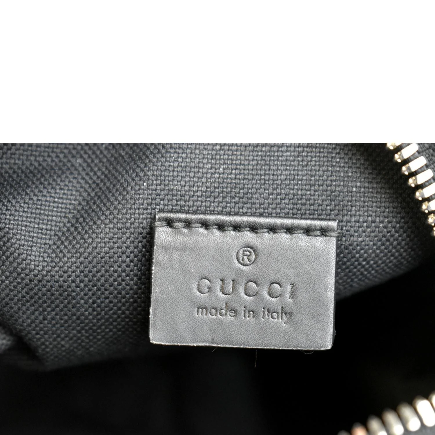 GUCCI GG Supreme Monogram Canvas Web Messenger Bag Black 598103 - Image 13