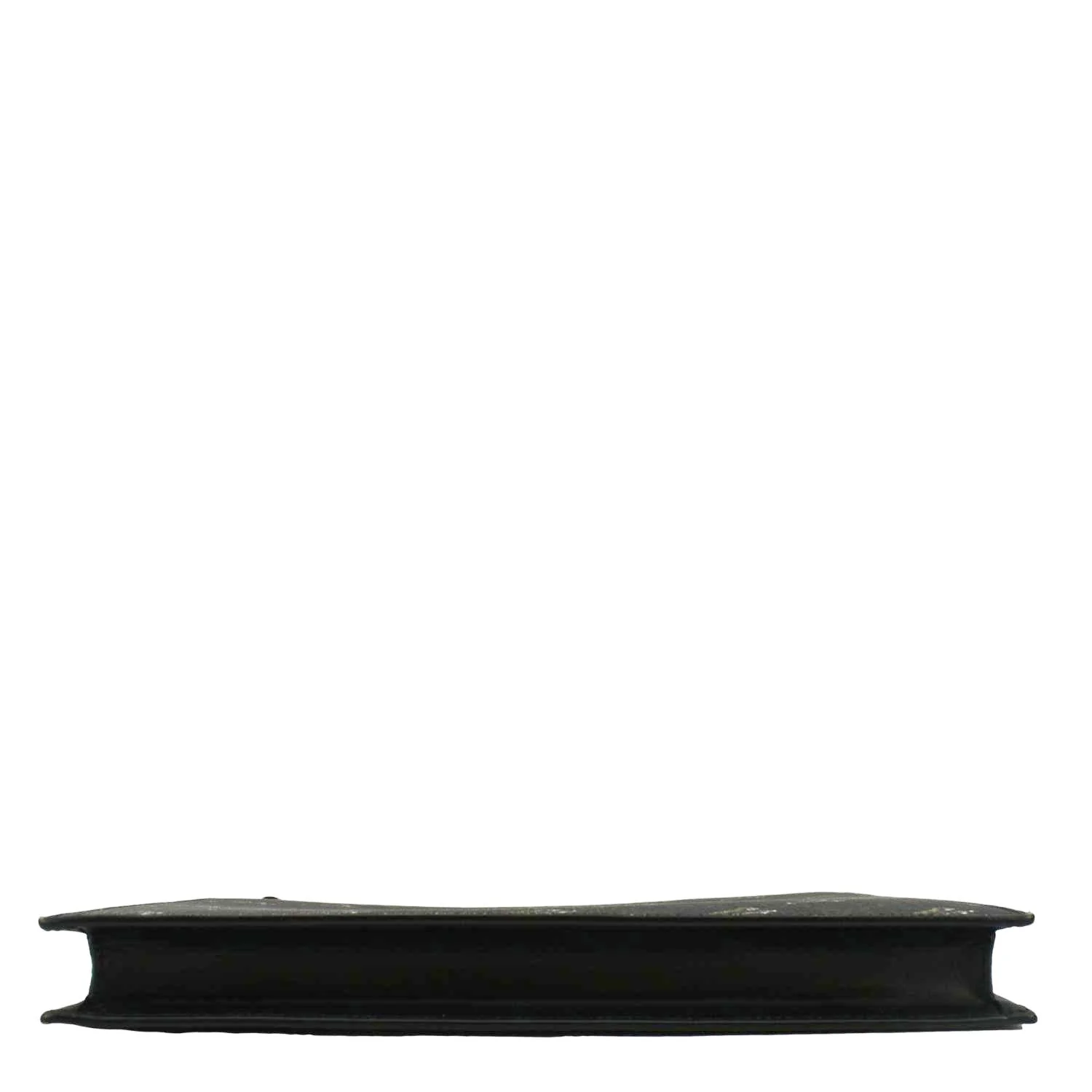 GUCCI Tiger Print GG Supreme Canvas Clutch Bag Black 575136 - Image 9