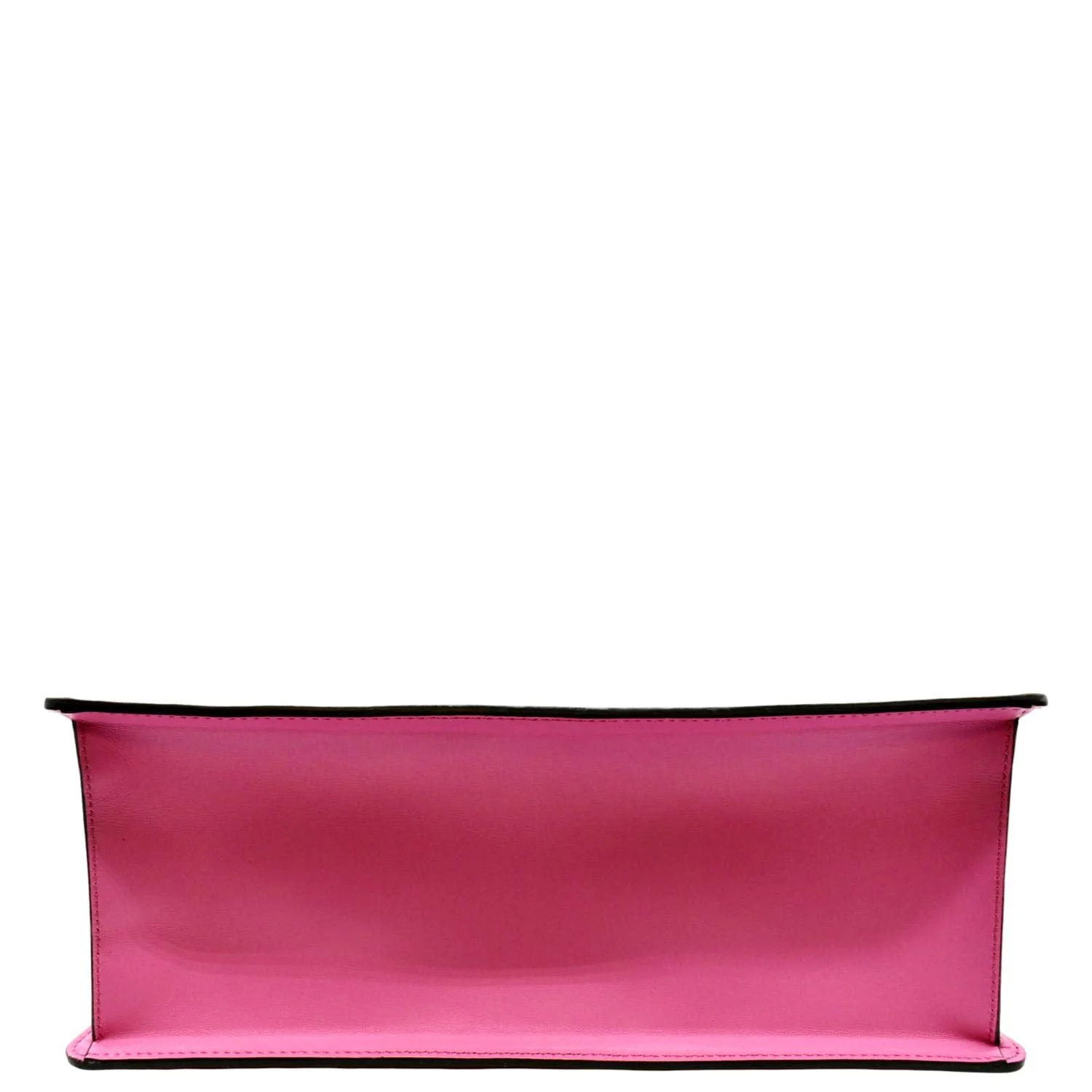 GUCCI Sylvie Medium Web Smooth Leather Top Handle Shoulder Bag Pink 431665 - Image 10