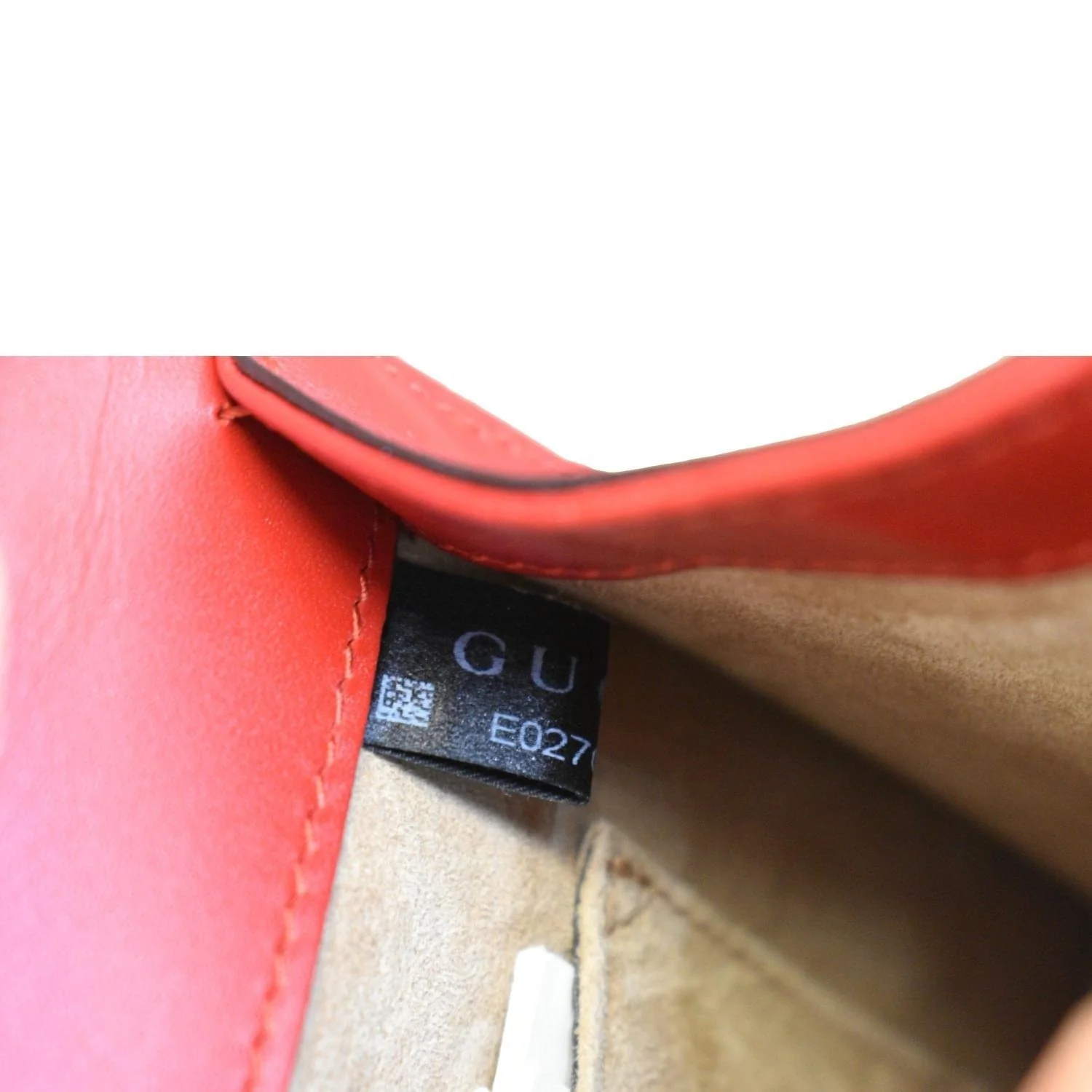 GUCCI Sylvie Mini Leather Top Handle Crossbody Bag Hibiscus Red 470270 - Image 11