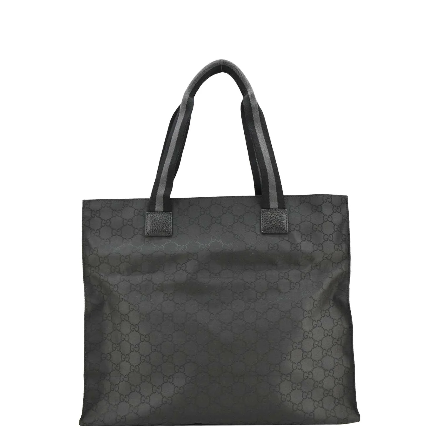 GUCCI GG Supreme Nylon Tote Bag Black 449178 - Image 4