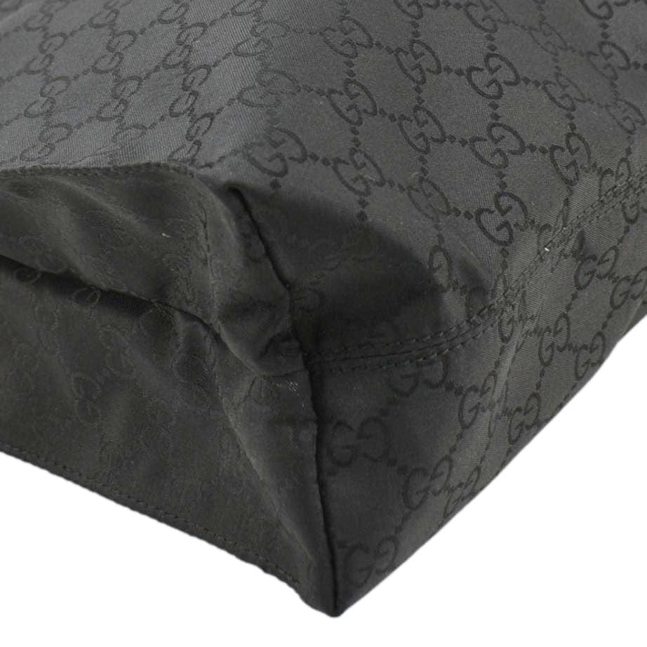 GUCCI GG Supreme Nylon Tote Bag Black 449178 - Image 7