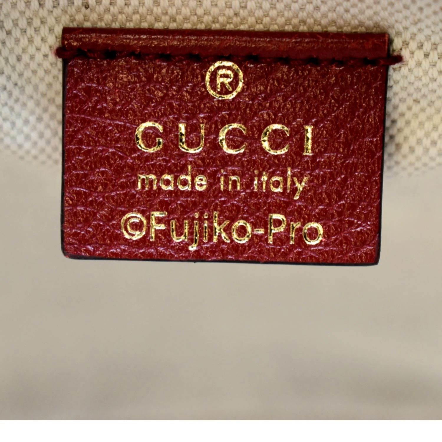 GUCCI Doraemon x Candy Mini GG Supreme Monogram Bucket Bag Beige 647801 - Image 6
