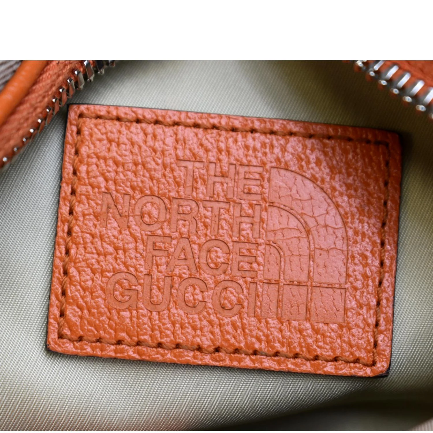 GUCCI X North Face Canvas Waist Belt Bag Beige 650299 - Image 13