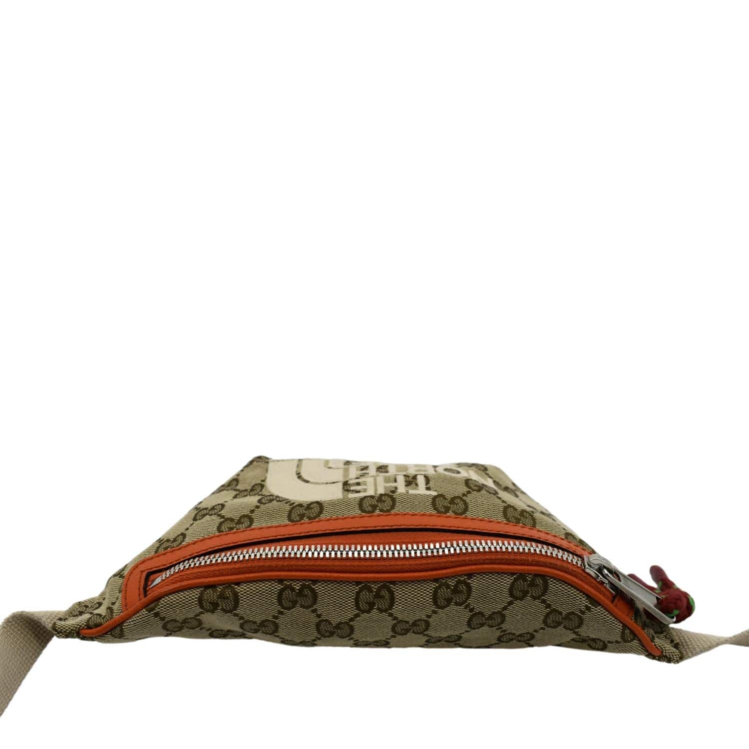 GUCCI X North Face Canvas Waist Belt Bag Beige 650299 - Image 6