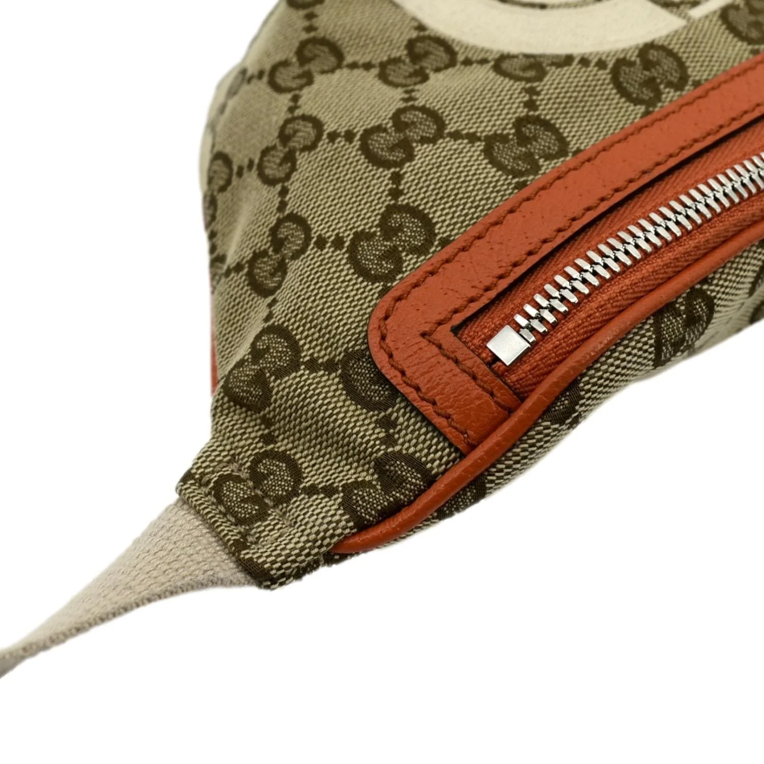 GUCCI X North Face Canvas Waist Belt Bag Beige 650299 - Image 8