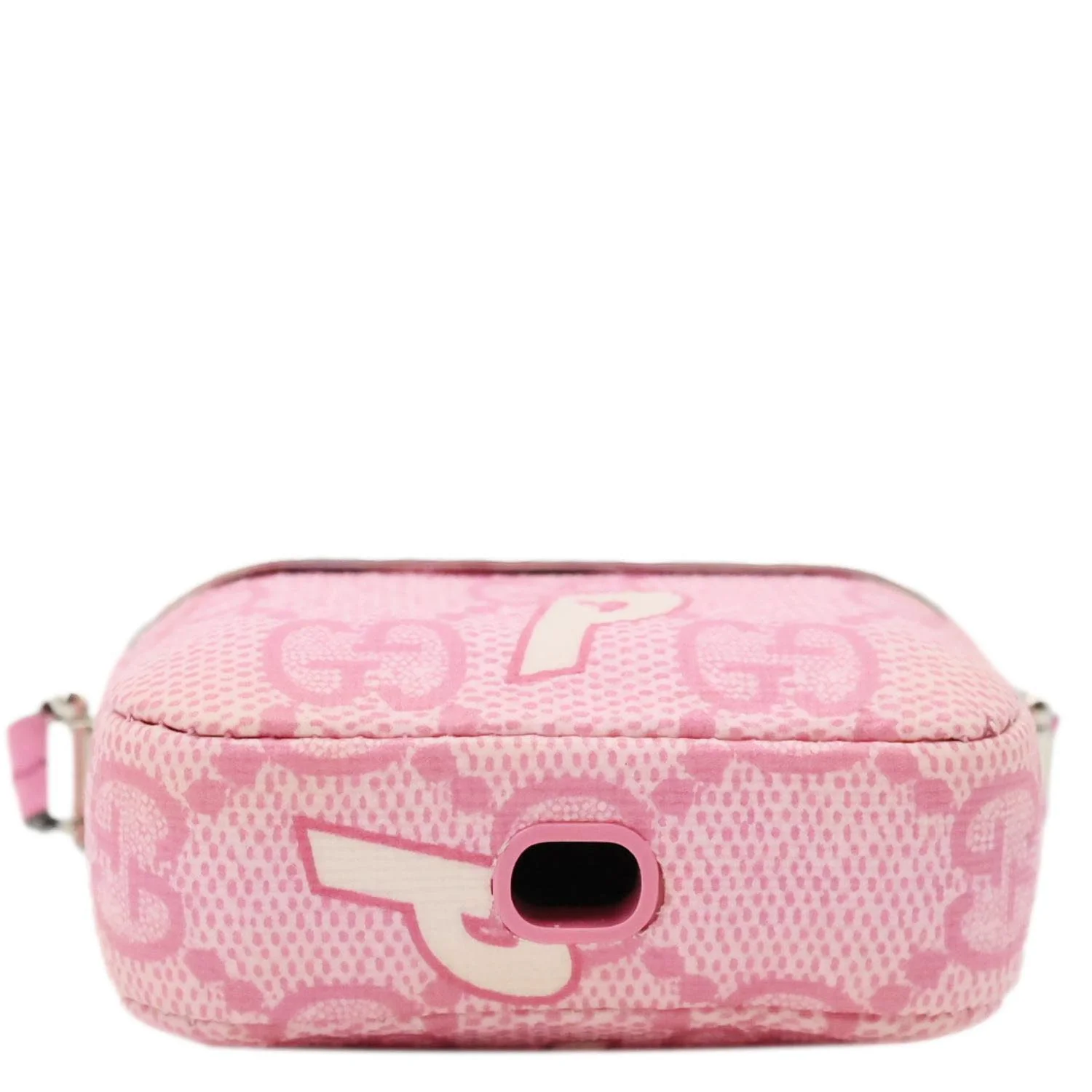 GUCCI x Palace GG Supreme Canvas Airpod Case Pink - Image 3