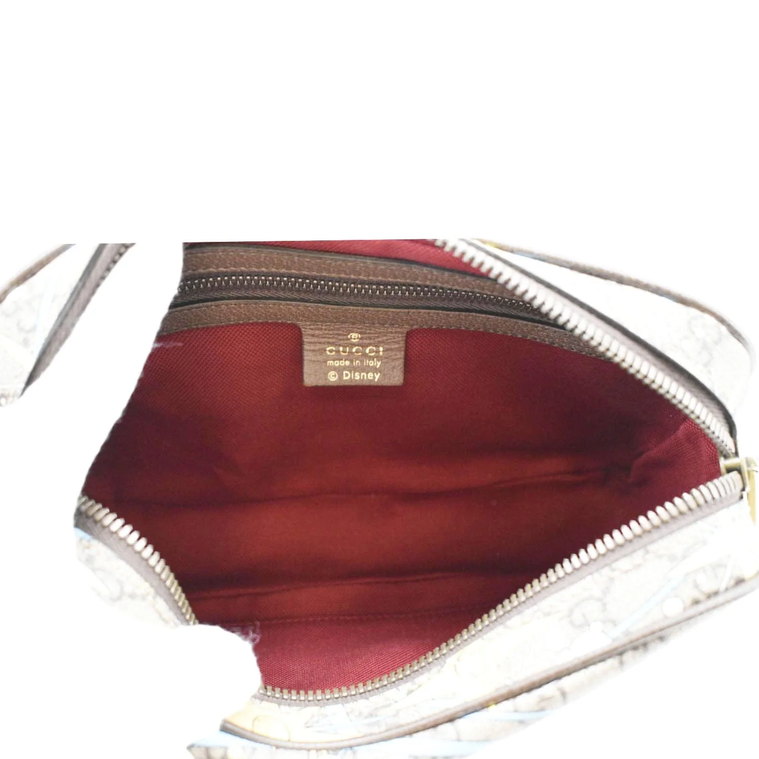 GUCCI xDisney GG Supreme Canvas Belt Bag Beige 602695 - Image 11