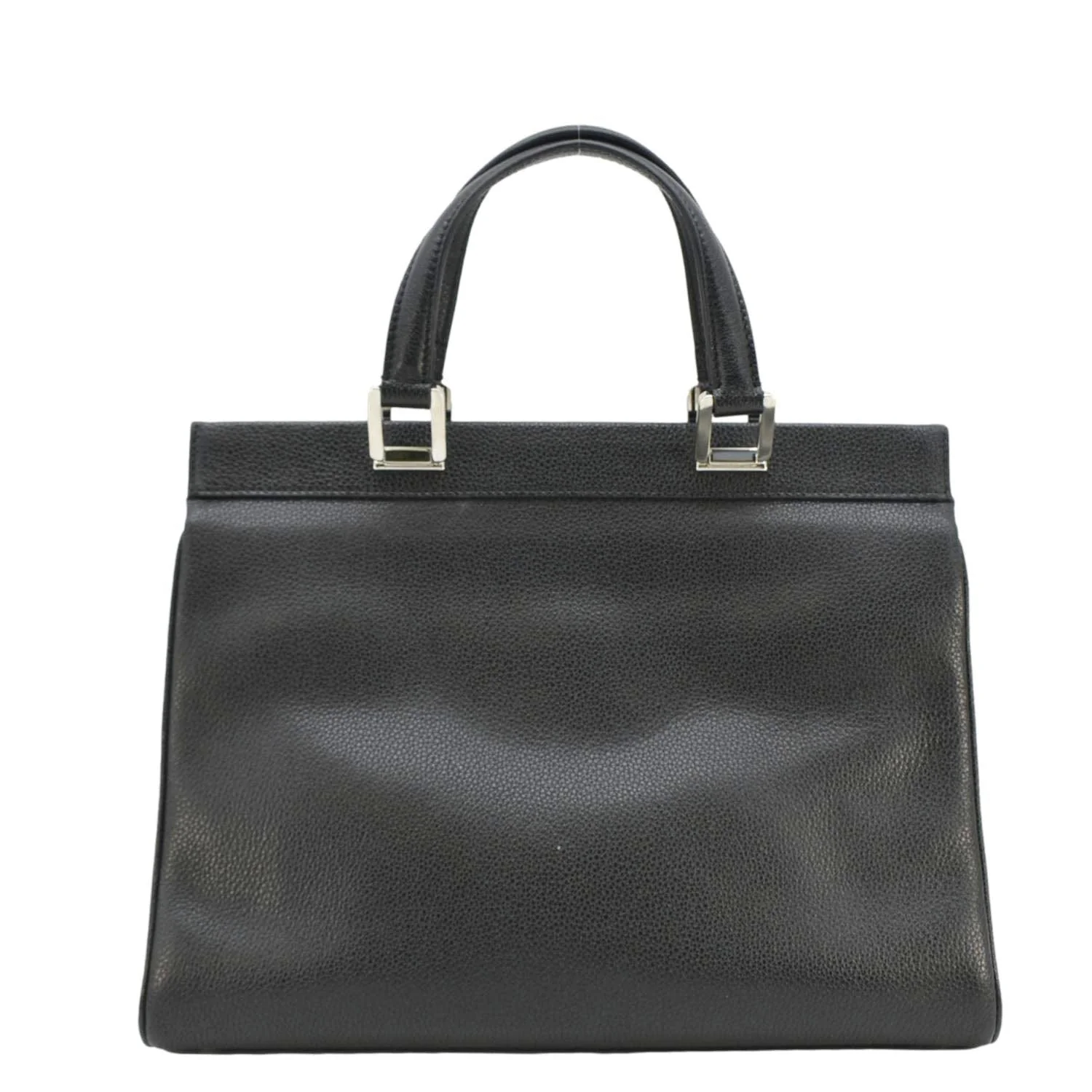 GUCCI Zumi Medium Leather Top Handle Shoulder Bag Black 564714 - Image 4