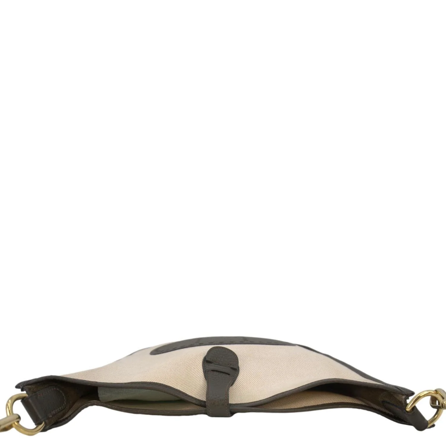 HERMES Evelyne PM Canvas Shoulder Bag Bicolor - Image 5