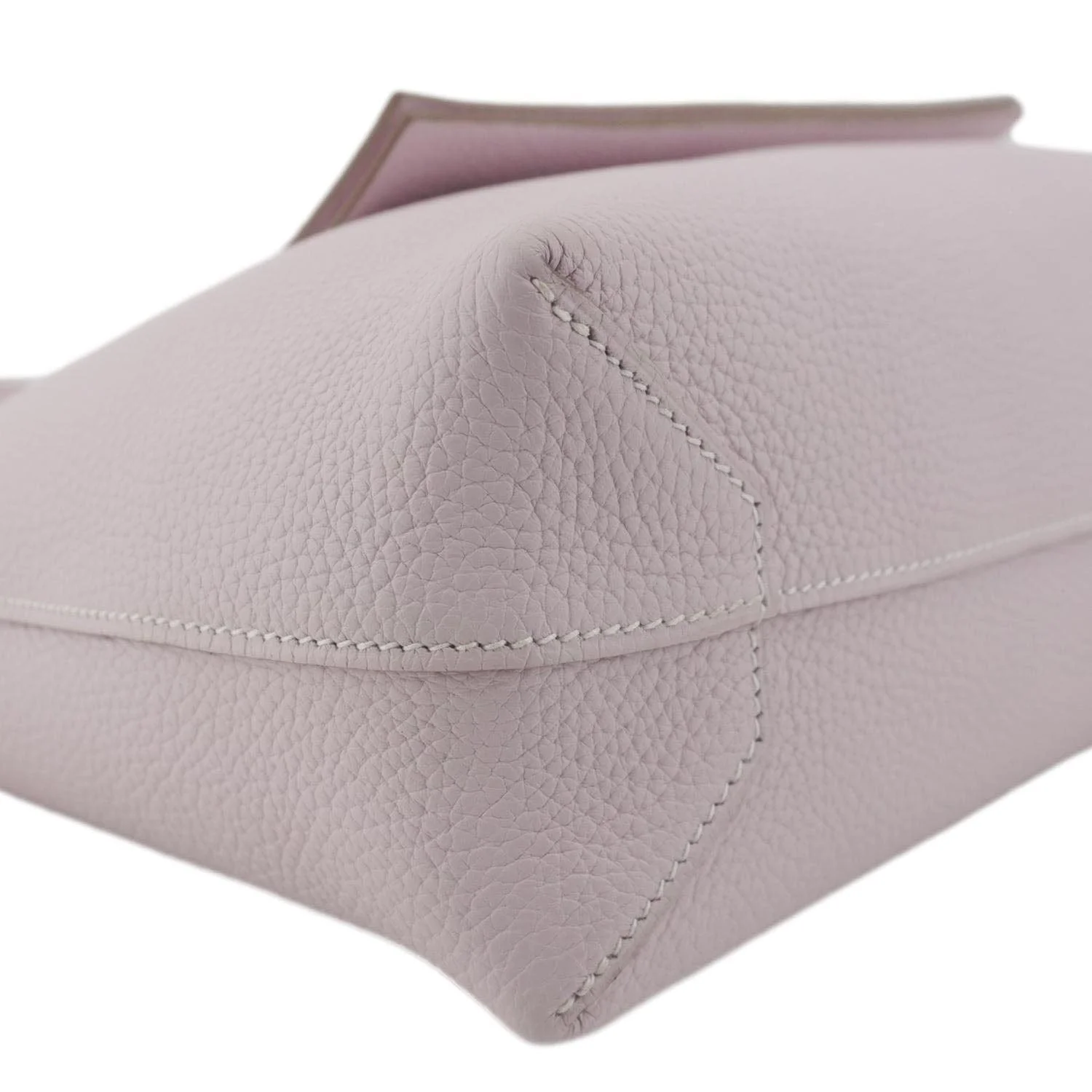 HERMES Cabasellier 31 Taurillon Clemence leather Tote Bag Light Pink - Image 9