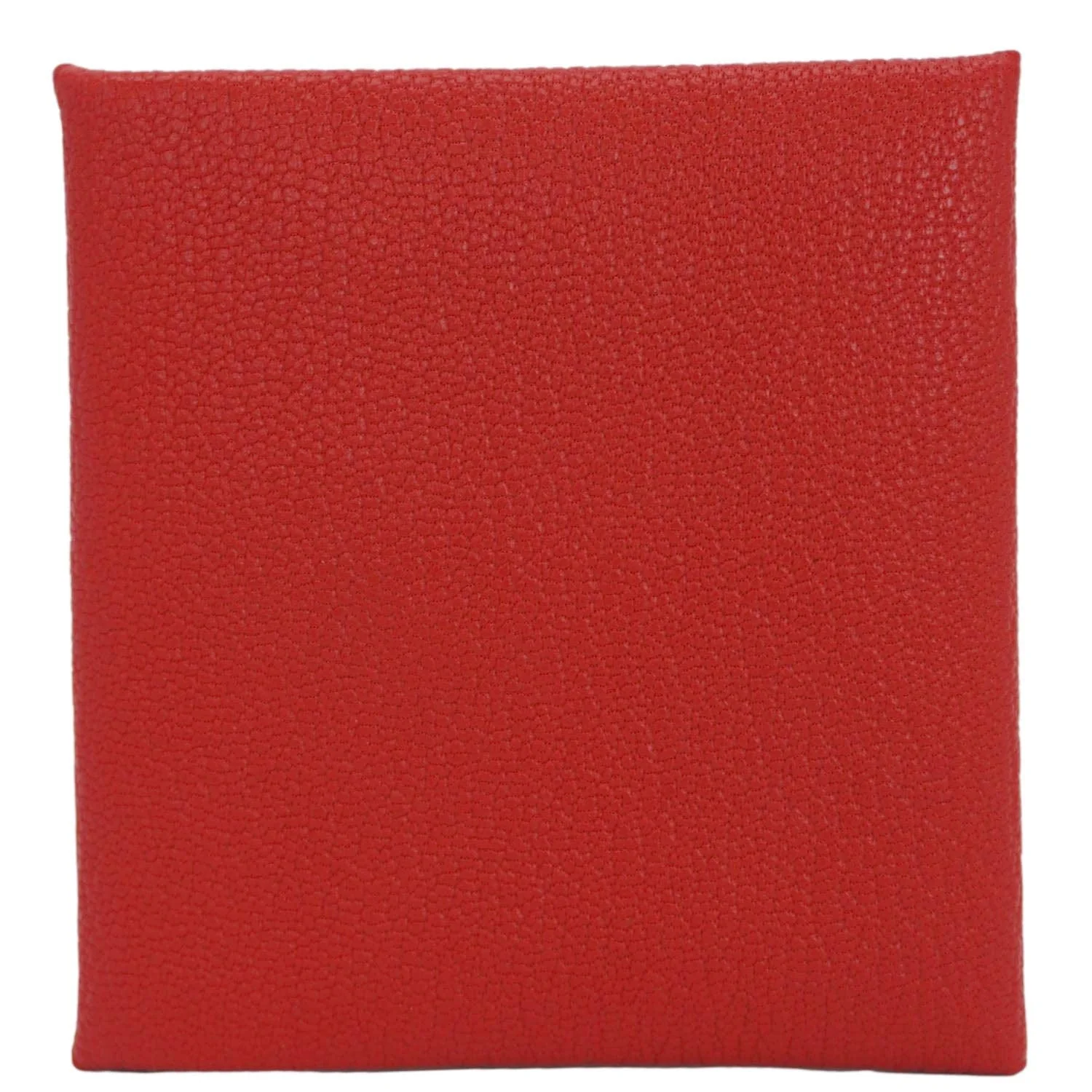 HERMES Calvi Leather Card Holder Red - Image 4