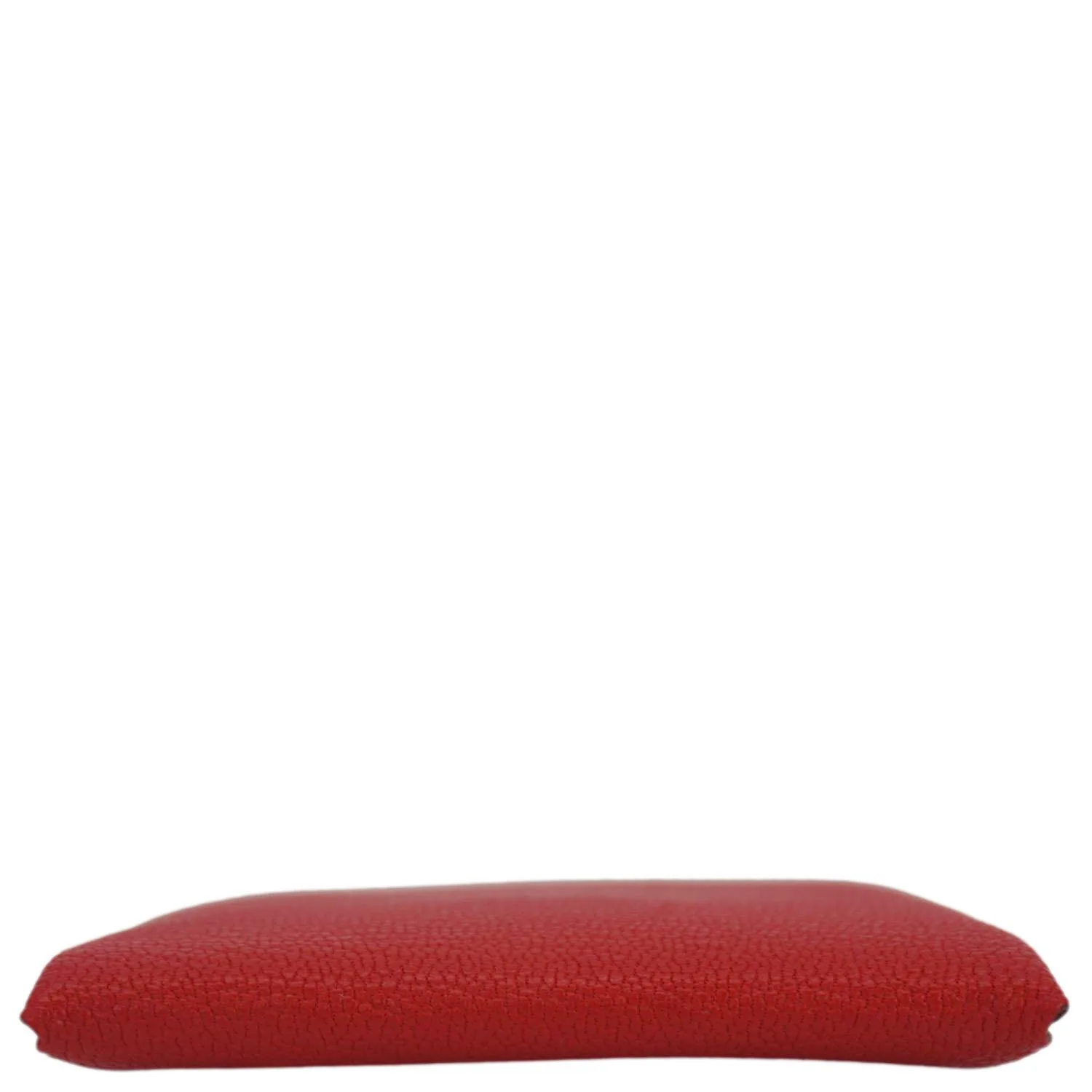 HERMES Calvi Leather Card Holder Red - Image 5