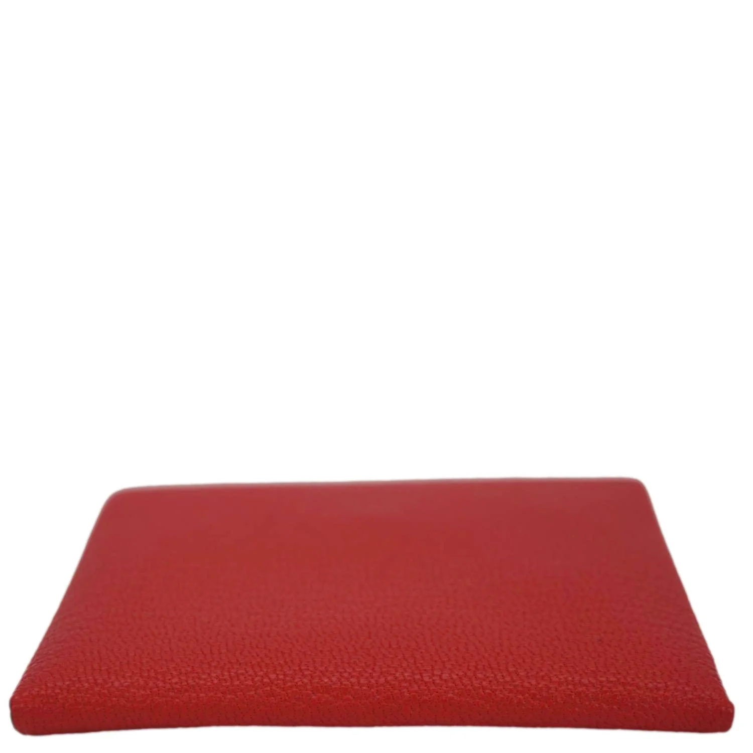 HERMES Calvi Leather Card Holder Red - Image 9