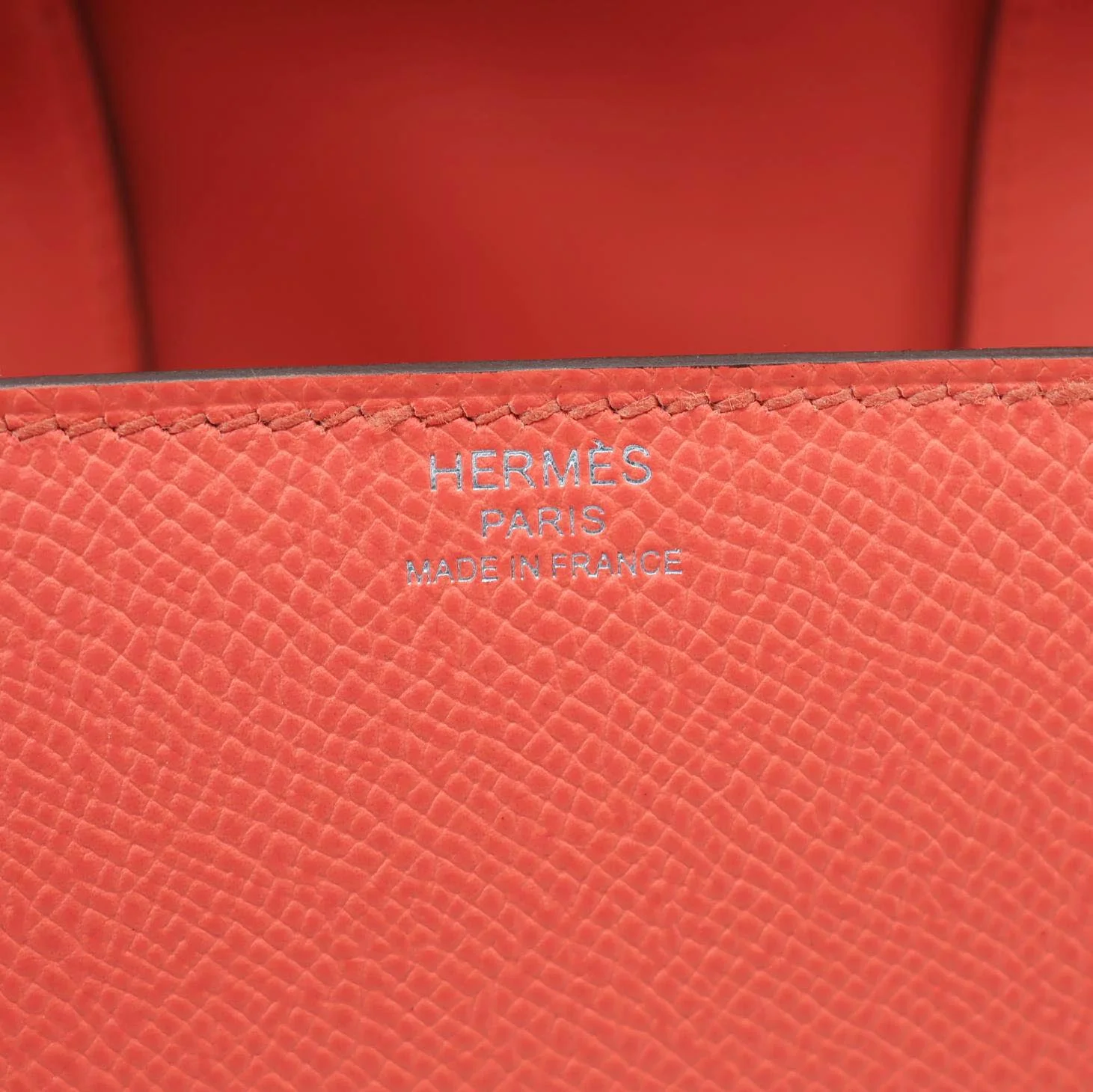 HERMES Della Cavalleria Mini Epsom Leather Shoulder Bag Pink - Image 13