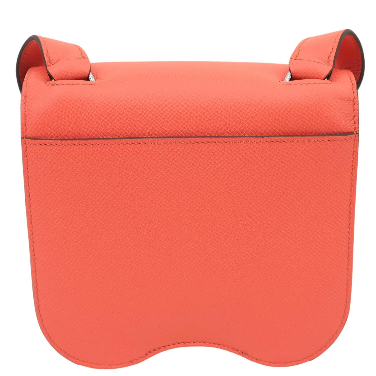 HERMES Della Cavalleria Mini Epsom Leather Shoulder Bag Pink - Image 4
