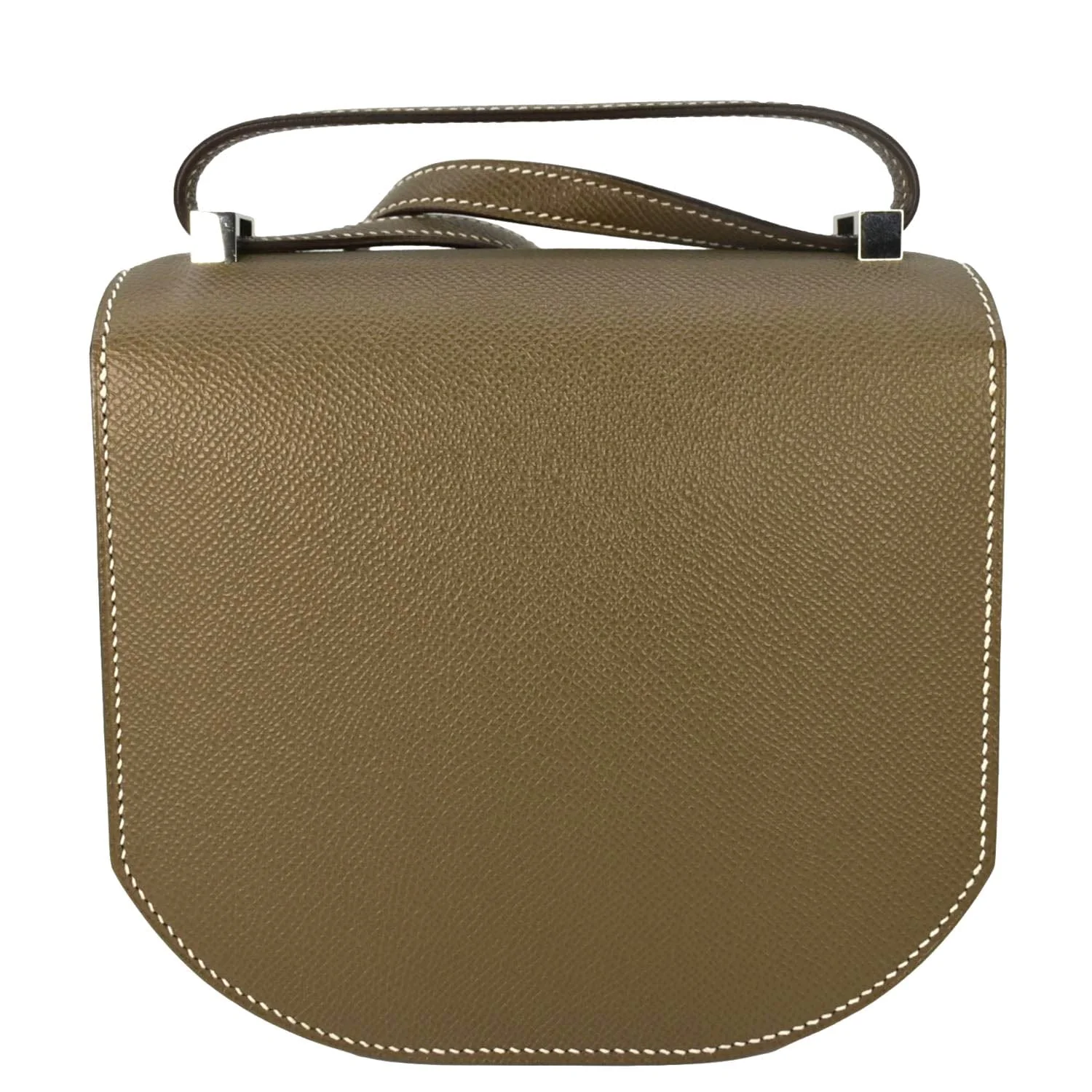 HERMES Mosaique Epsom Leather Bag Shoulder Etoupe - Image 5