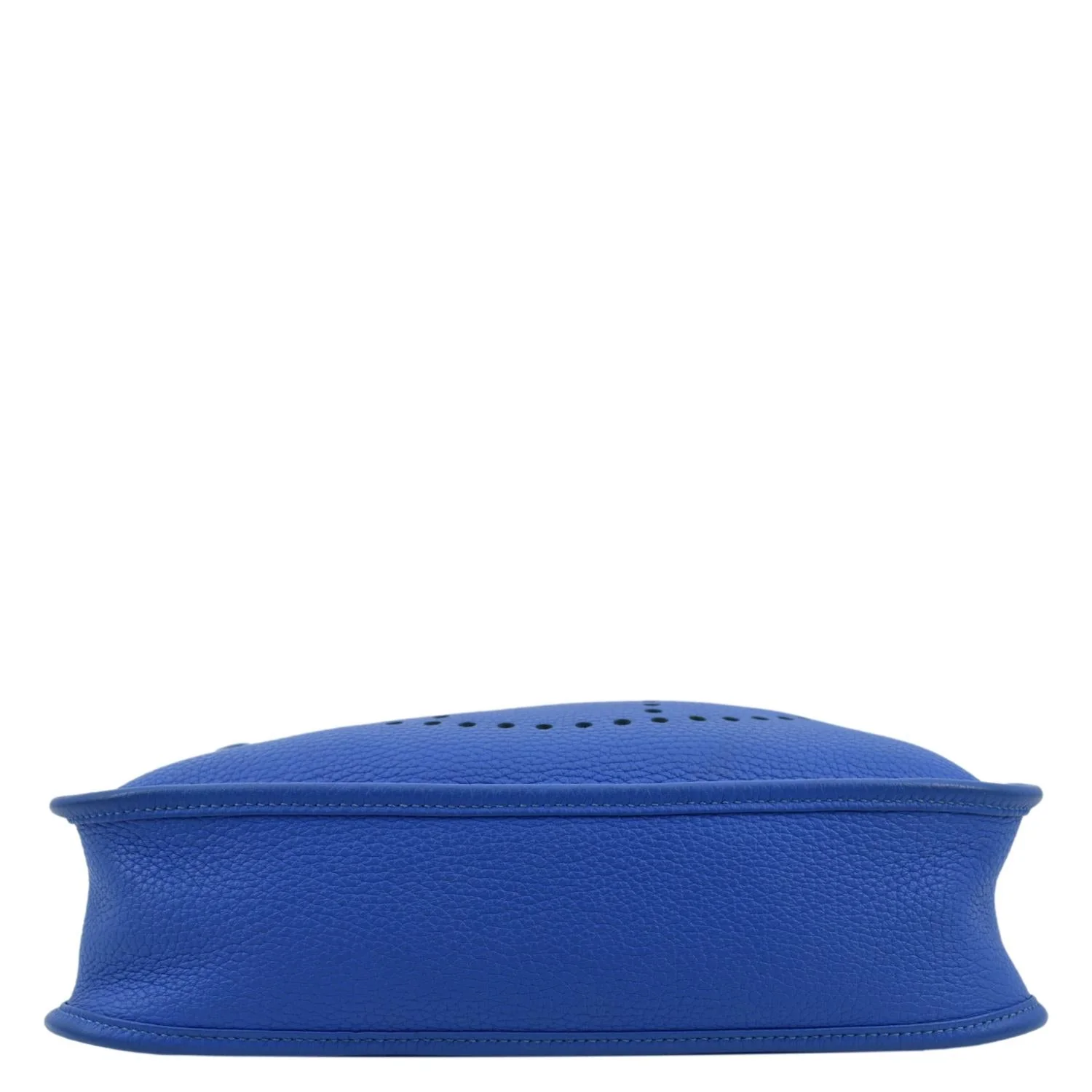 HERMES Evelyne III 29 Taurillon Leather Crossbody Bag Blue - Image 9