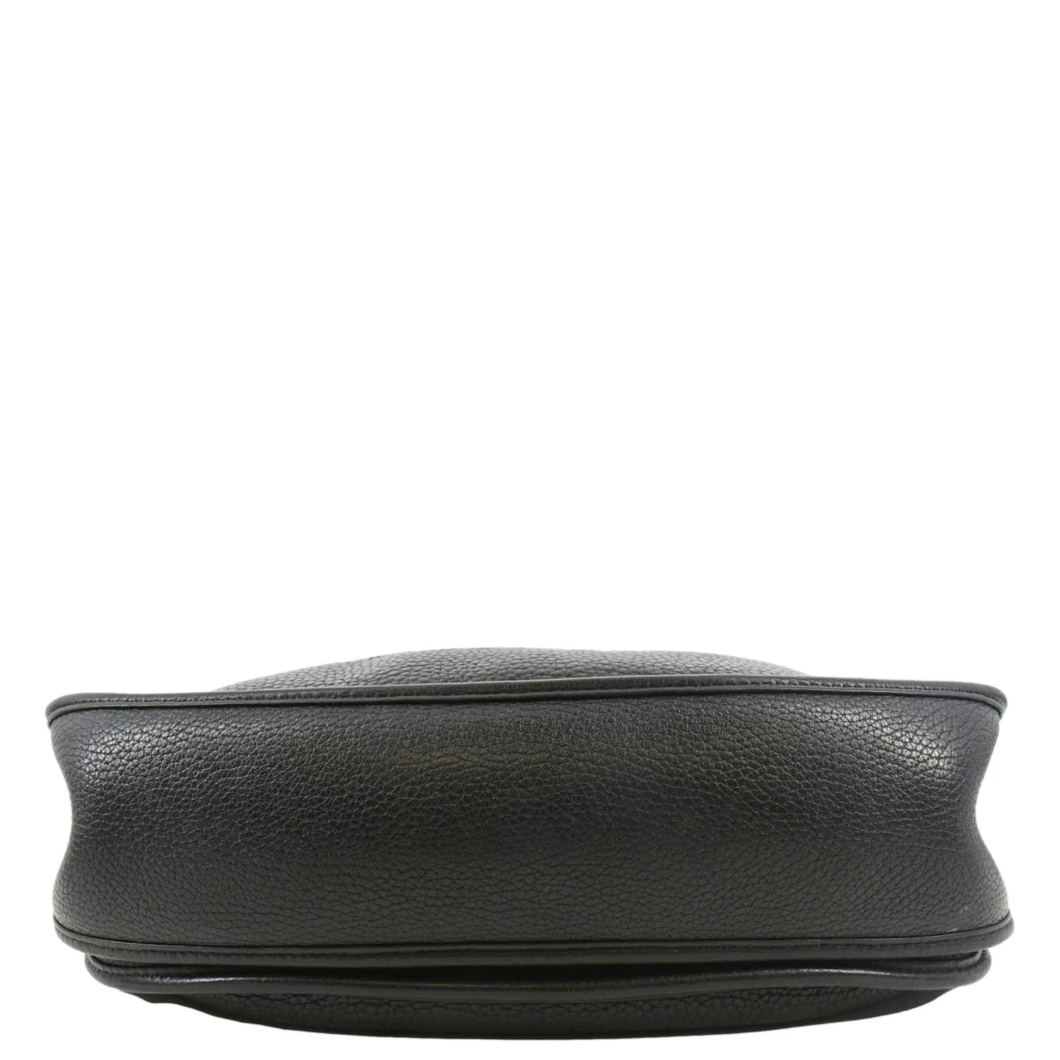 HERMES Evelyne PM Leather Shoulder Bag Black - Image 9