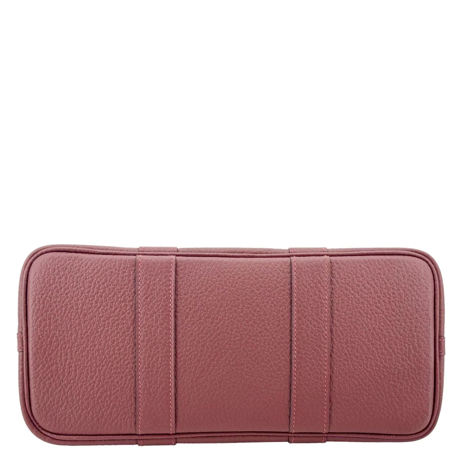 HERMES Garden Party 30 TPM Leather Tote Bag Maroon - Image 10