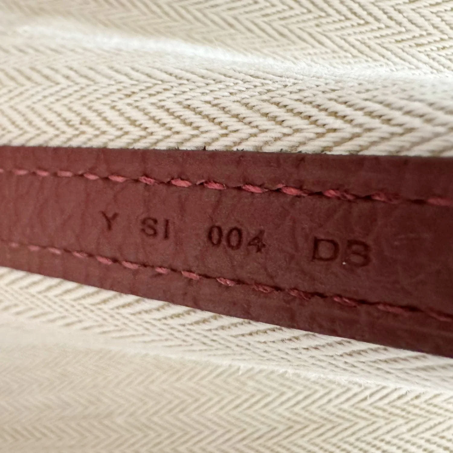 HERMES Garden Party 30 TPM Leather Tote Bag Maroon - Image 15