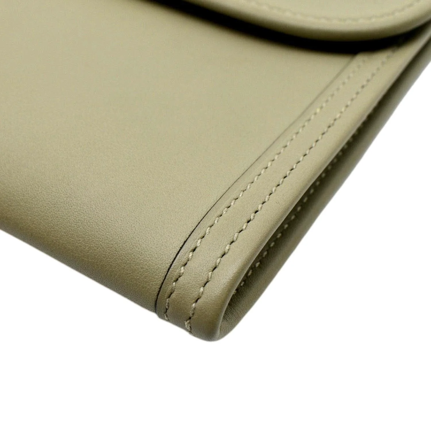 HERMES Jige Elan 29 Calfskin Leather Clutch Wallet Trench - Image 7