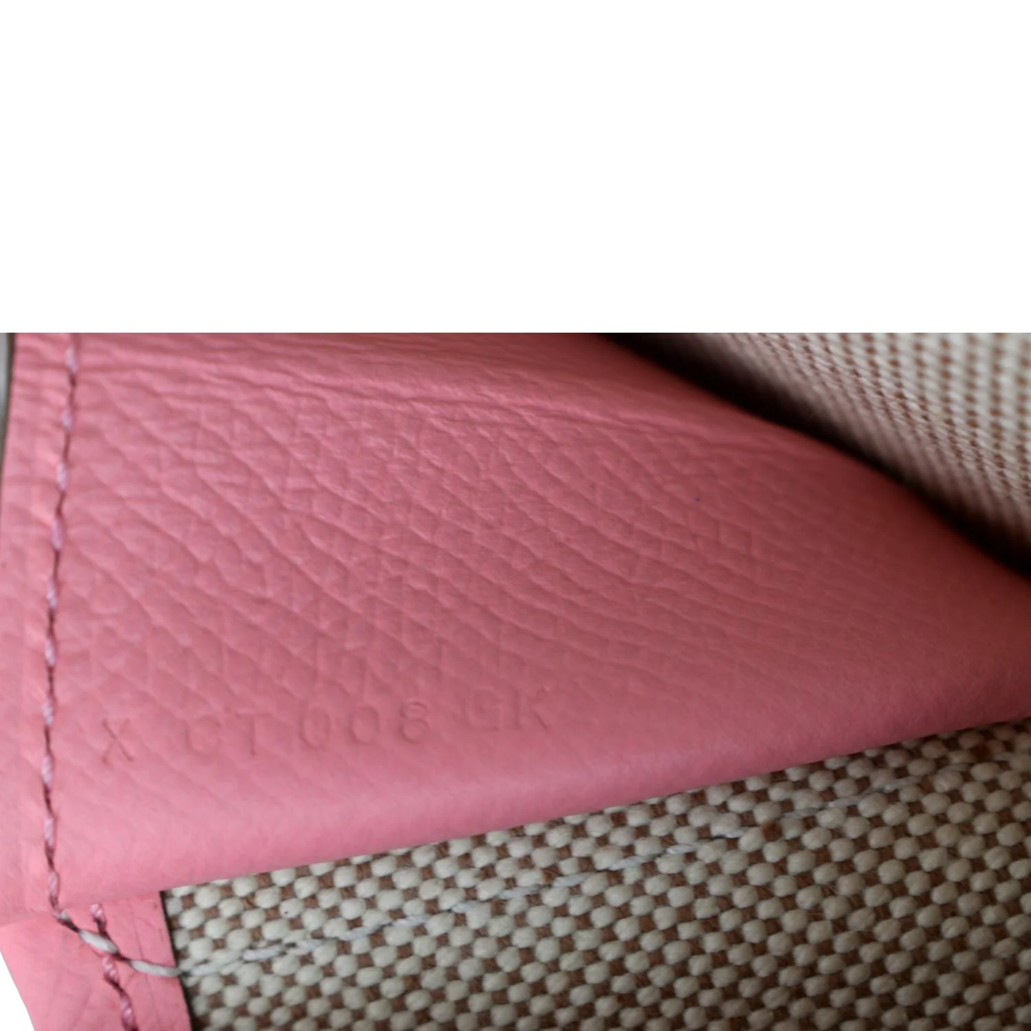 HERMES Jige Elan Calfskin Leather Clutch Wallet Pink - Image 11