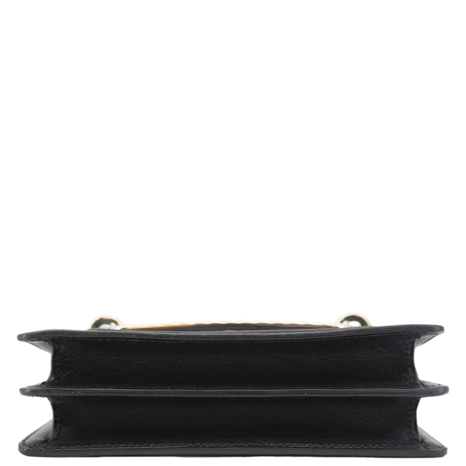 HERMES Roulis Calfskin Leather Shoulder Bag Black - Image 12
