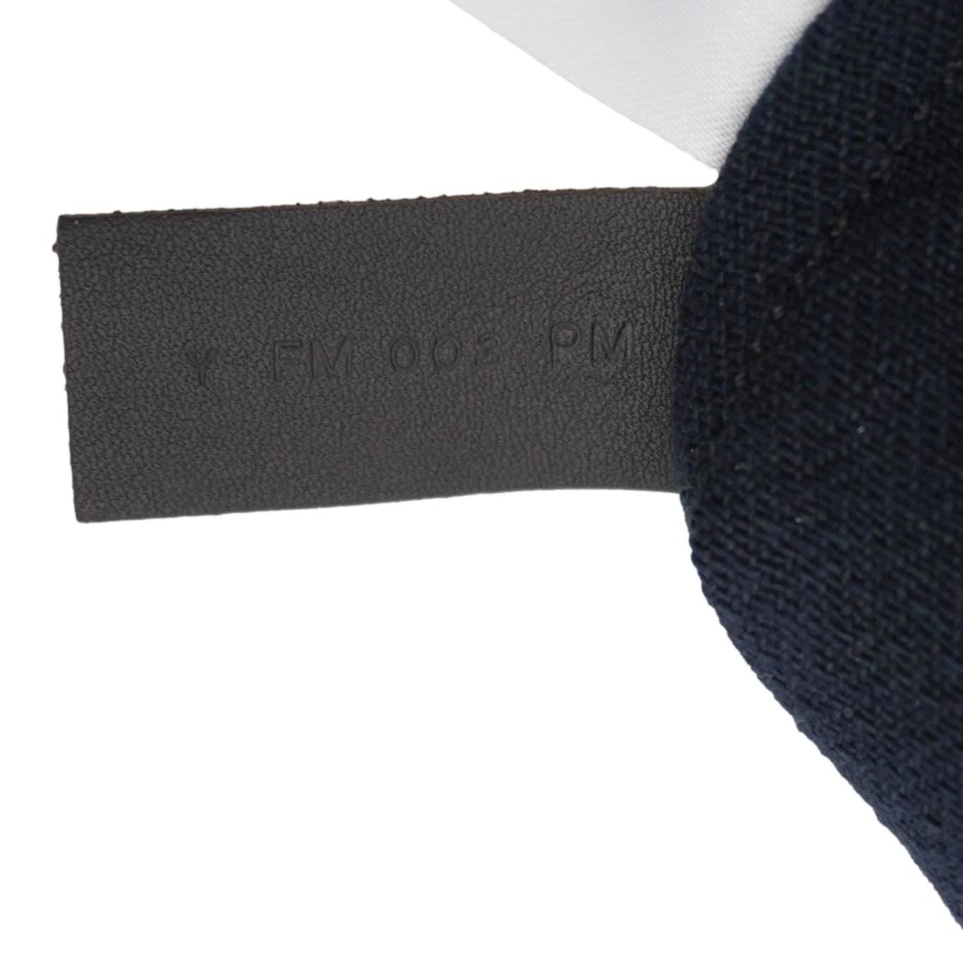 HERMES Aline Grooming Swift Canvas Backpack Bag Navy Blue - Image 11