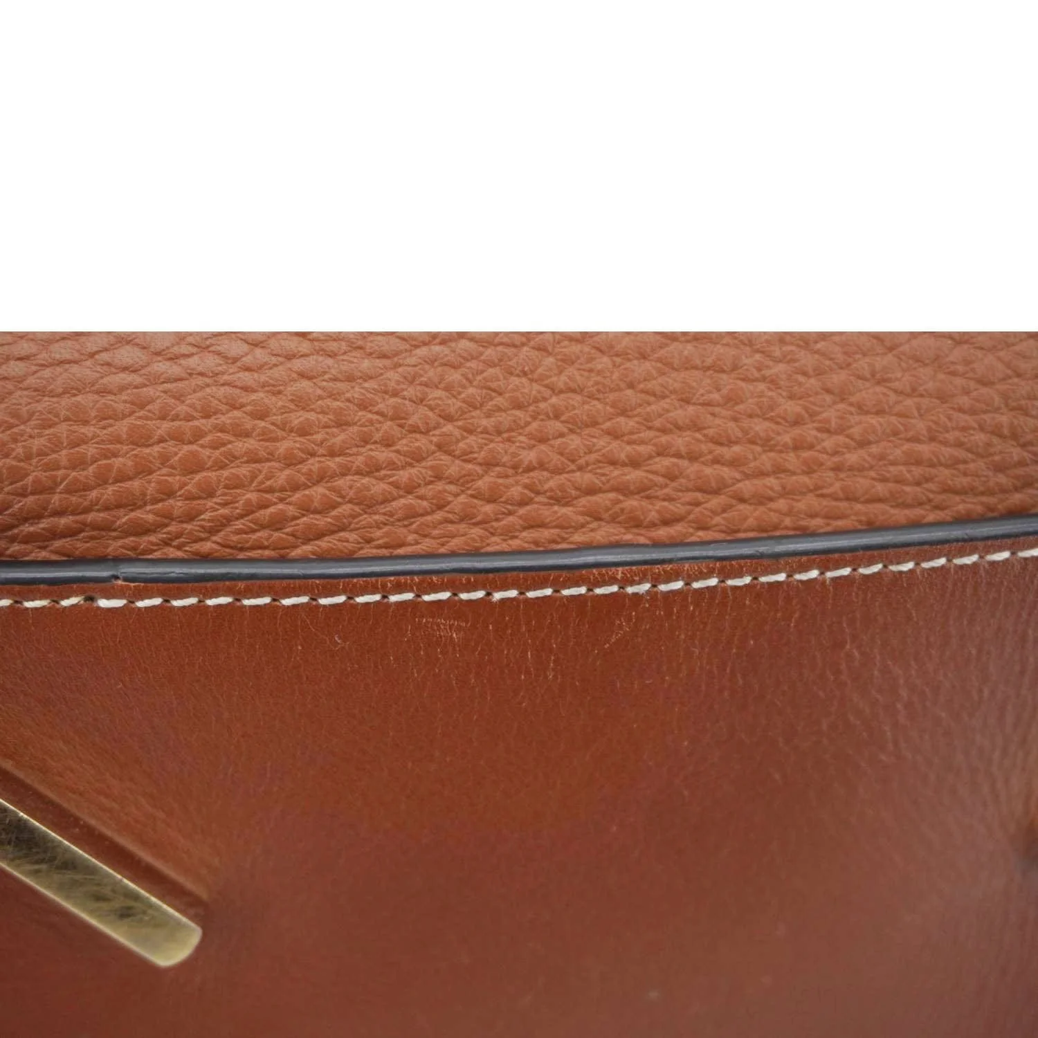 LOEWE Hammock Calfskin Leather Shoulder Bag Brown - Image 16