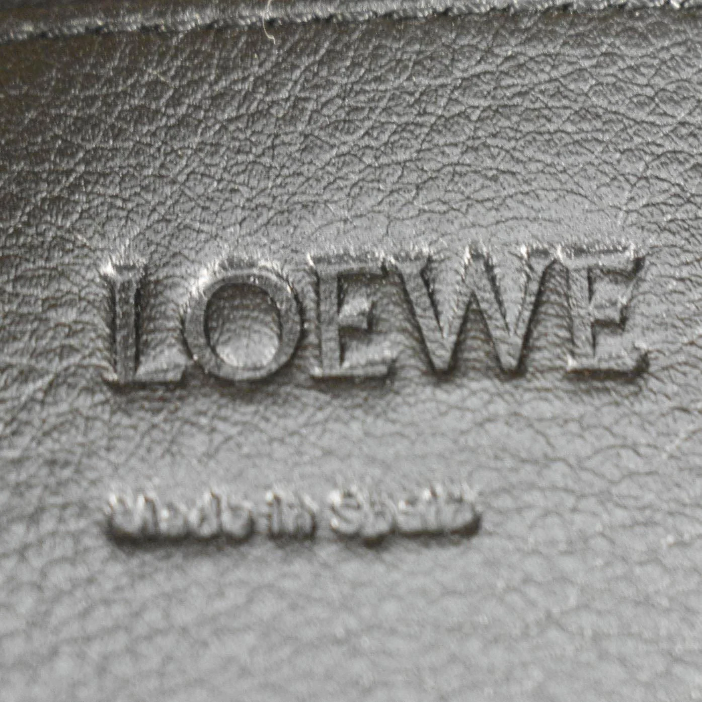 LOEWE Lazo Mini Leather Shoulder Bag Brown - Image 11