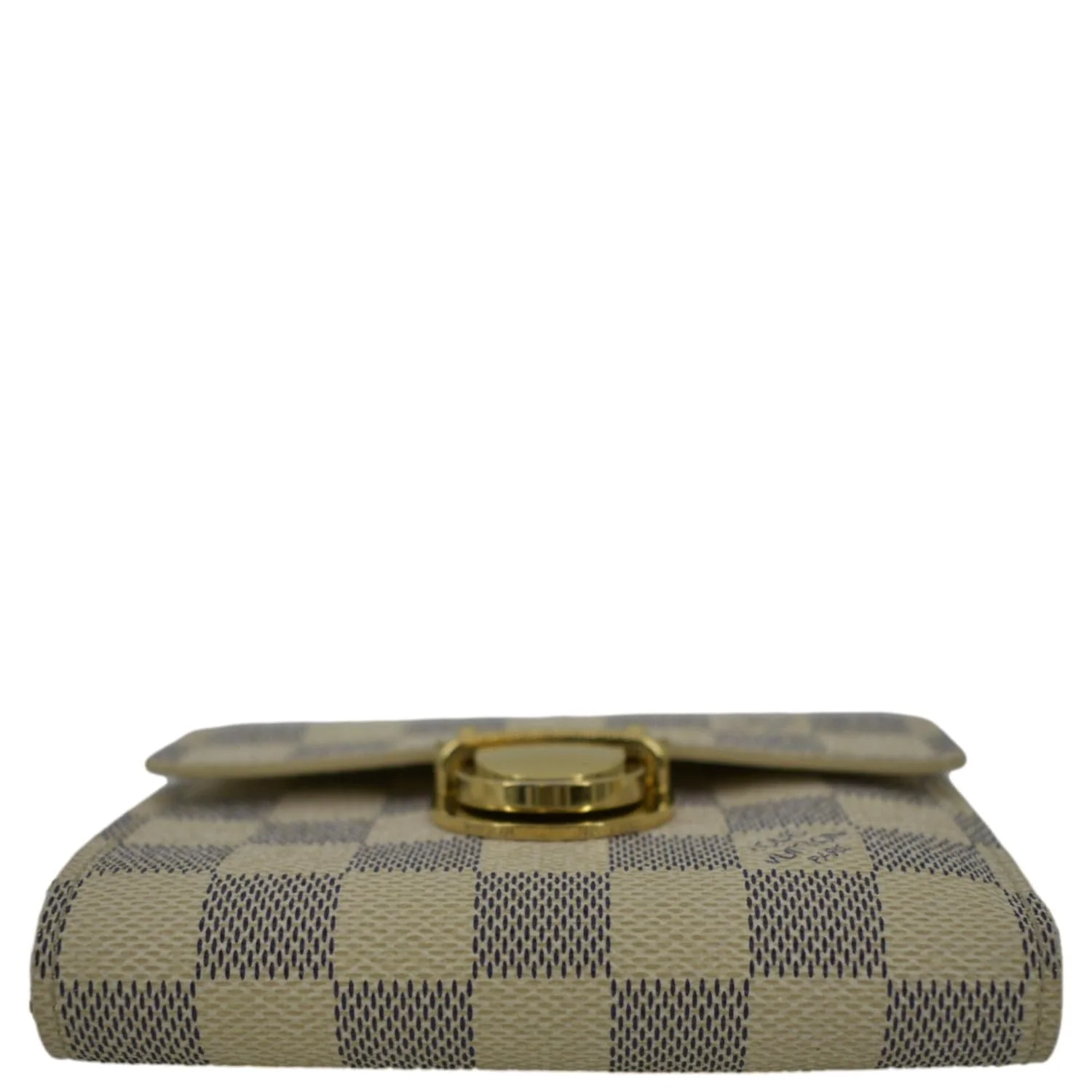 LOUIS VUITTON Koala Damier Azur Wallet White - Image 9
