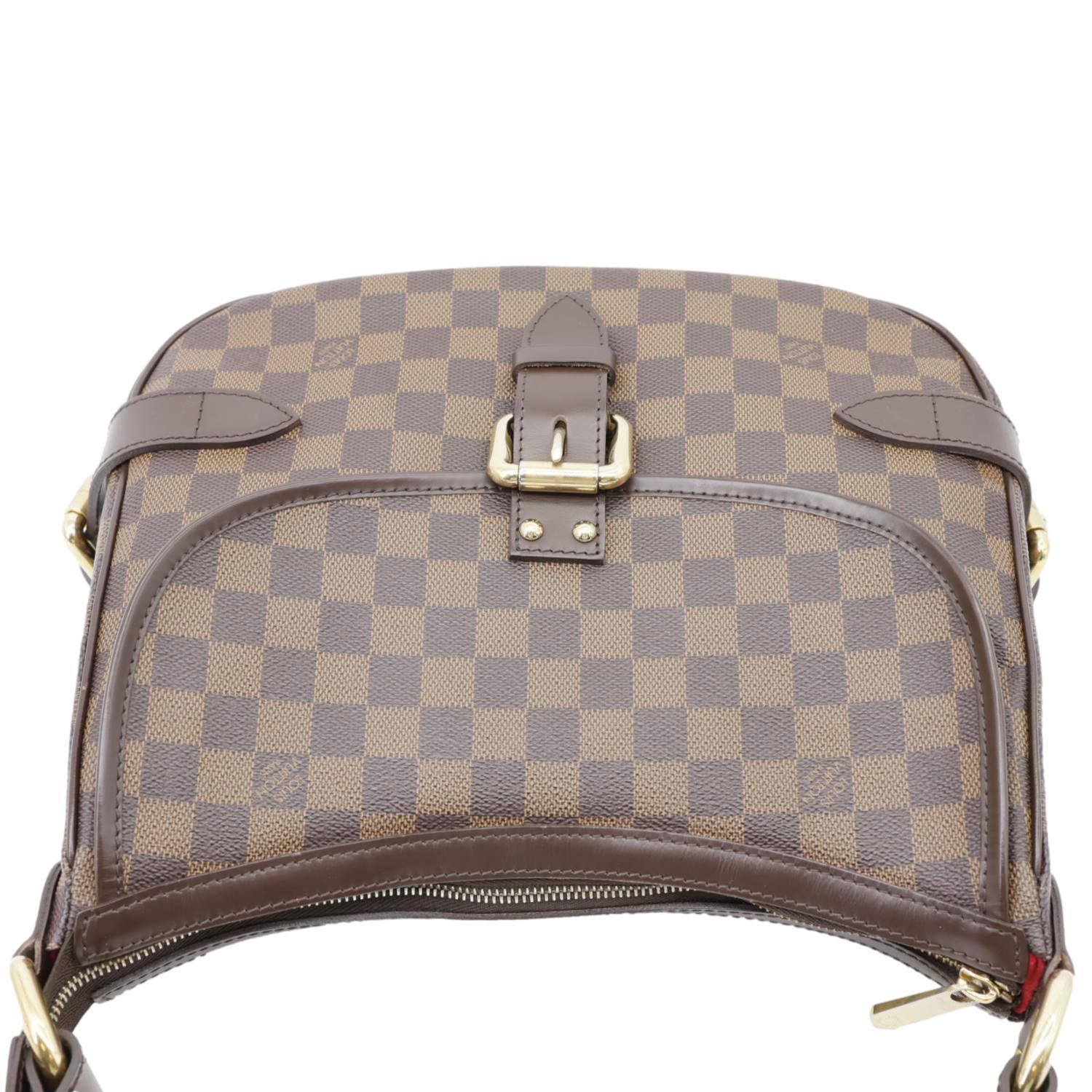 LOUIS VUITTON Highbury Damier Ebene Shoulder Bag Brown - Image 4