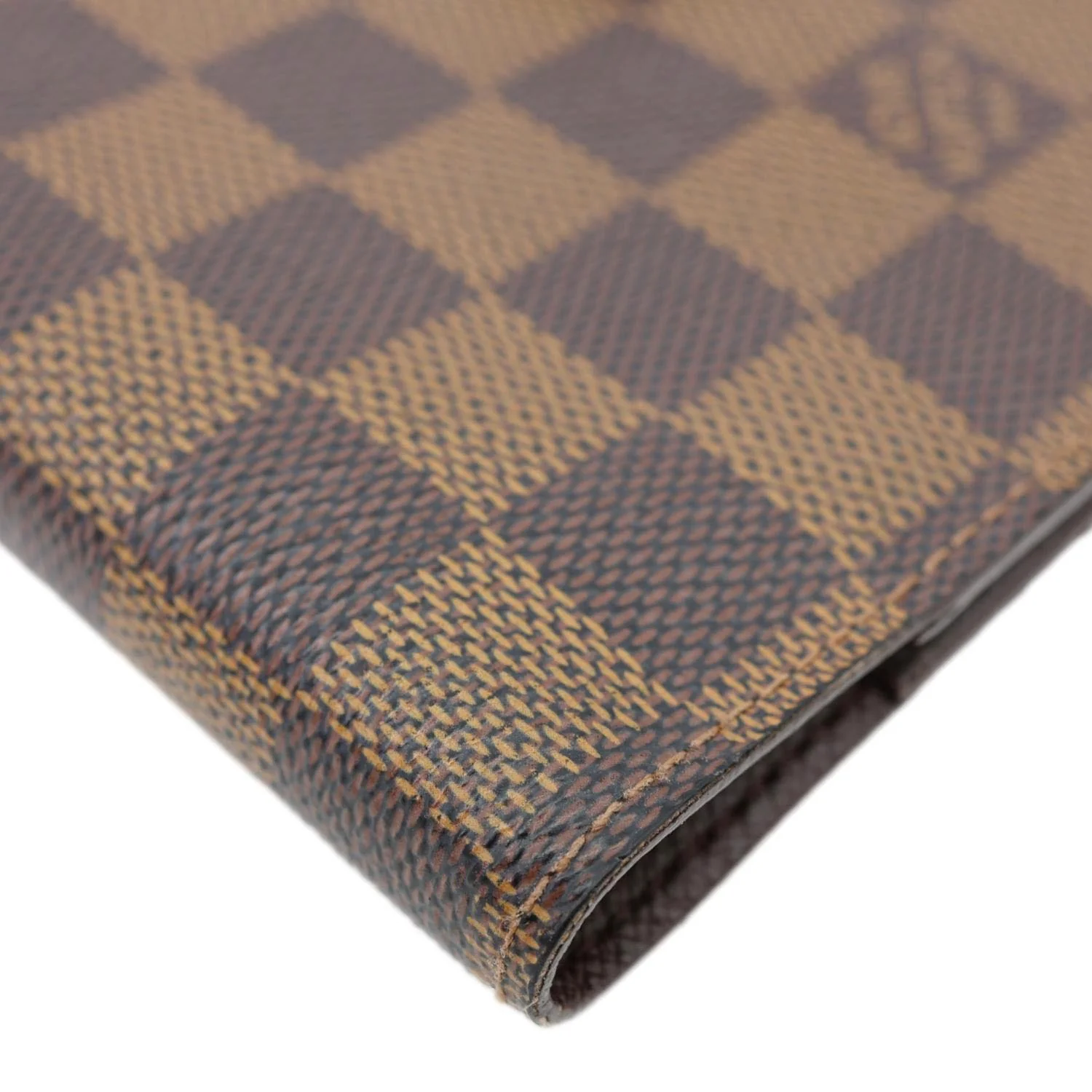 LOUIS VUITTON Agenda Damier Ebene Planner Cover Brown - Image 5