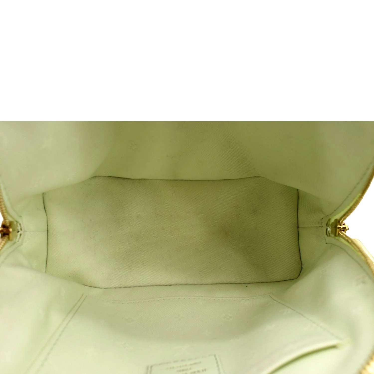 LOUIS VUITTON Alma BB Bubblegram Quilted Leather Satchel Crossbody Bag Green - Image 10