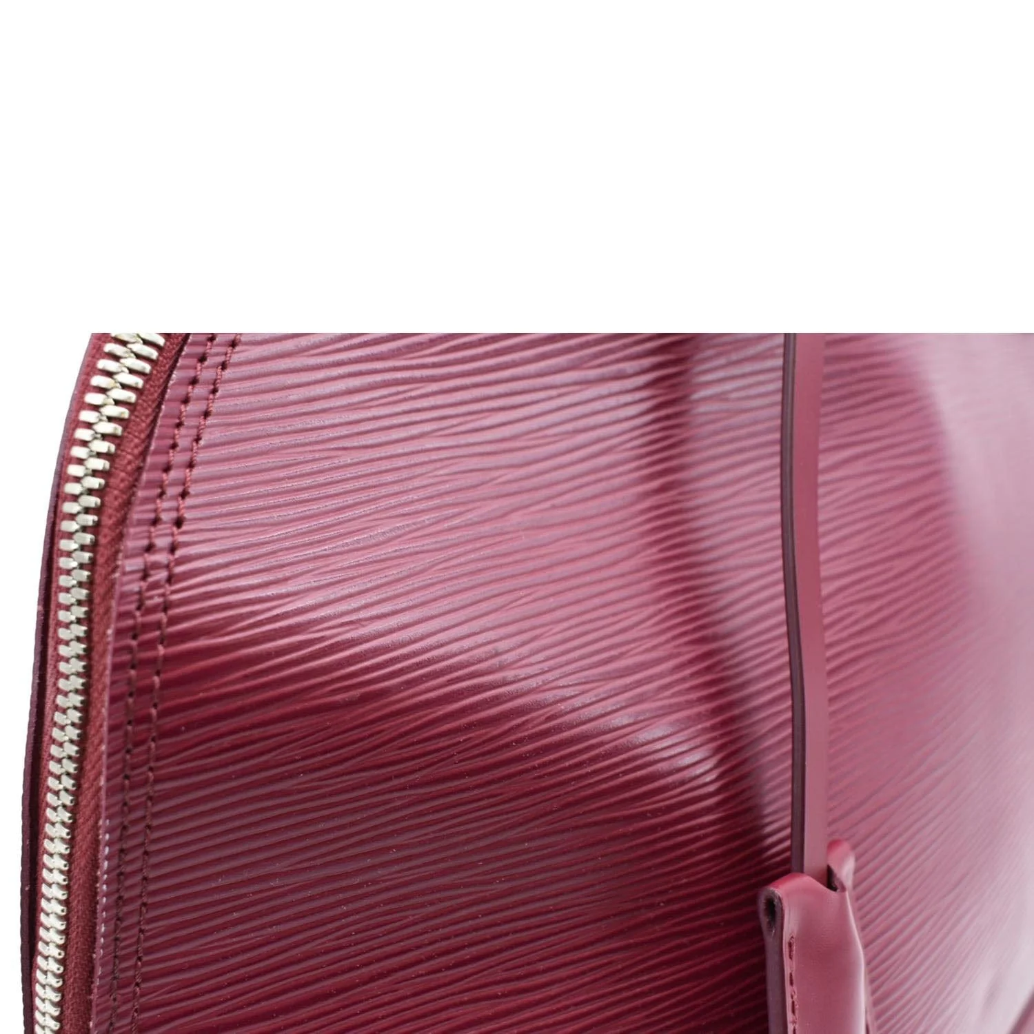 LOUIS VUITTON Alma GM Epi Leather Satchel Shoulder Bag Fuchsia - Image 12