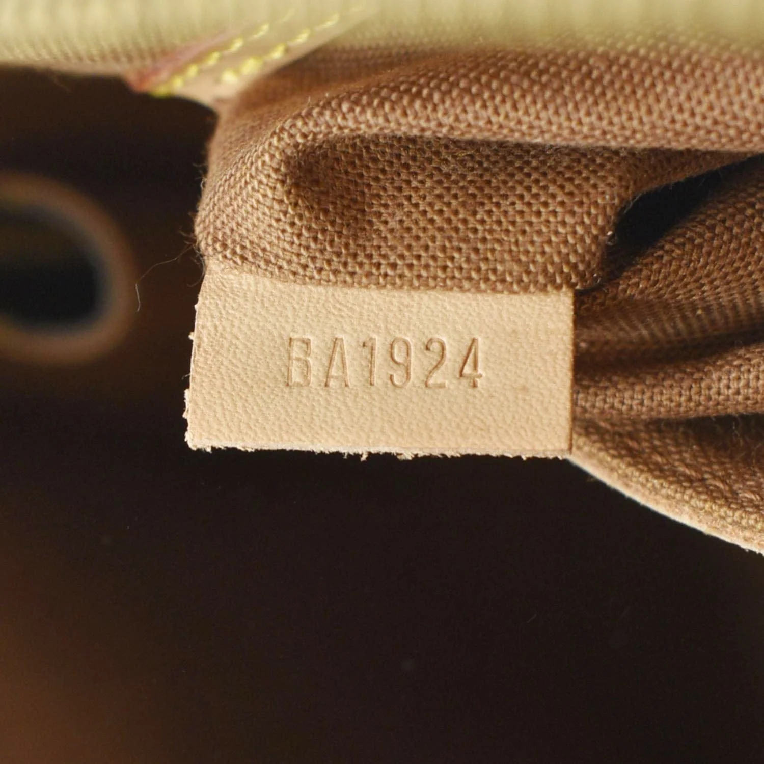 LOUIS VUITTON Alma PM Monogram Canvas Satchel Bag Brown - Image 14