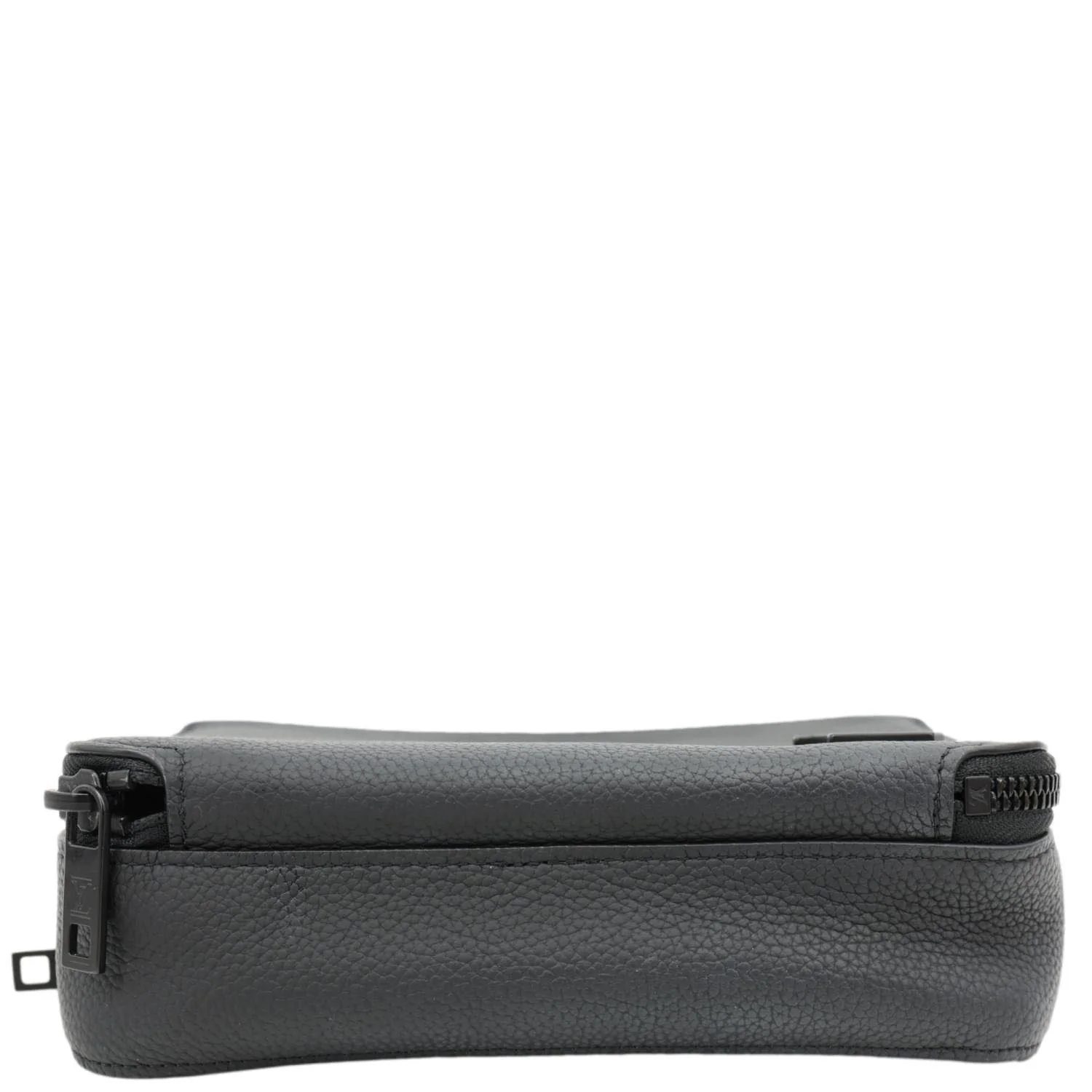 LOUIS VUITTON Alpha Wearable LV Aerogram Leather Shoulder Bag Black - Image 10