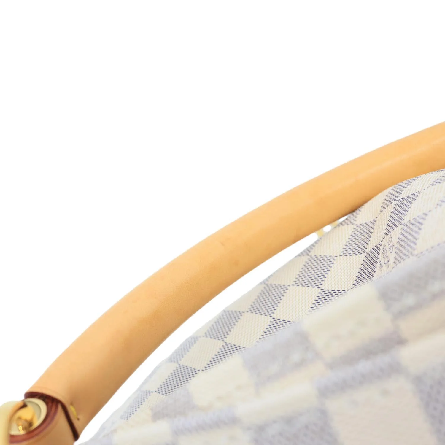 LOUIS VUITTON Artsy MM Damier Azur Hobo Bag White - Image 10