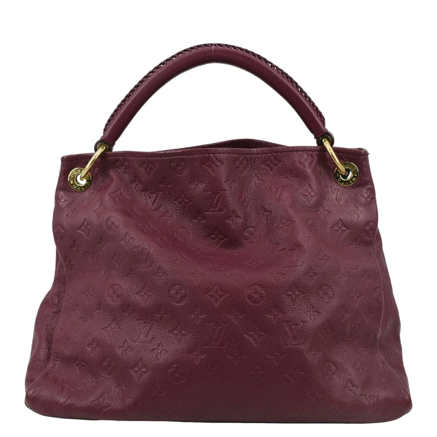 LOUIS VUITTON Artsy MM Empreinte Leather Hobo Bag Raisin - Image 3
