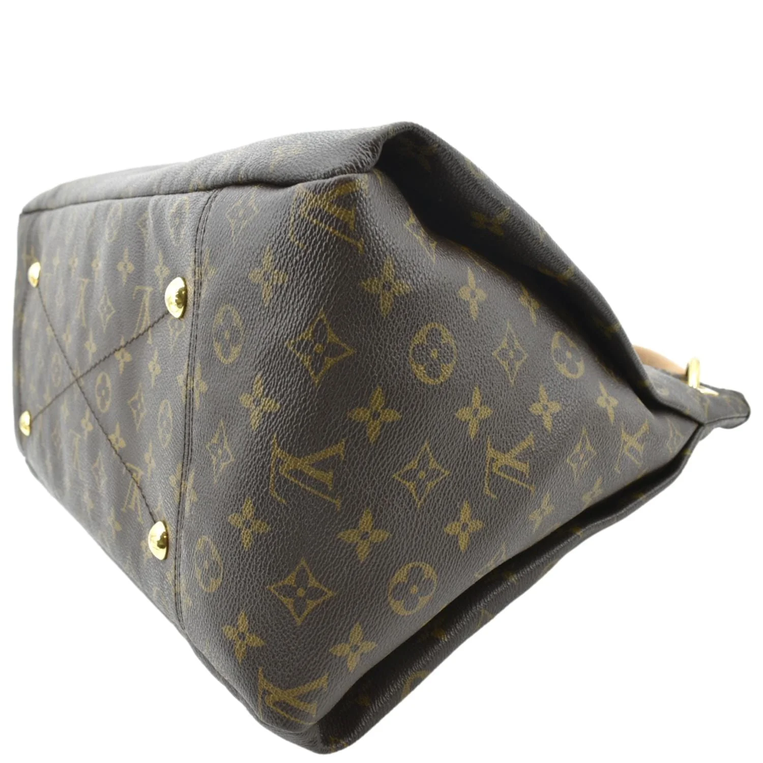 LOUIS VUITTON Artsy MM Monogram Canvas Shoulder Bag Brown - Image 7