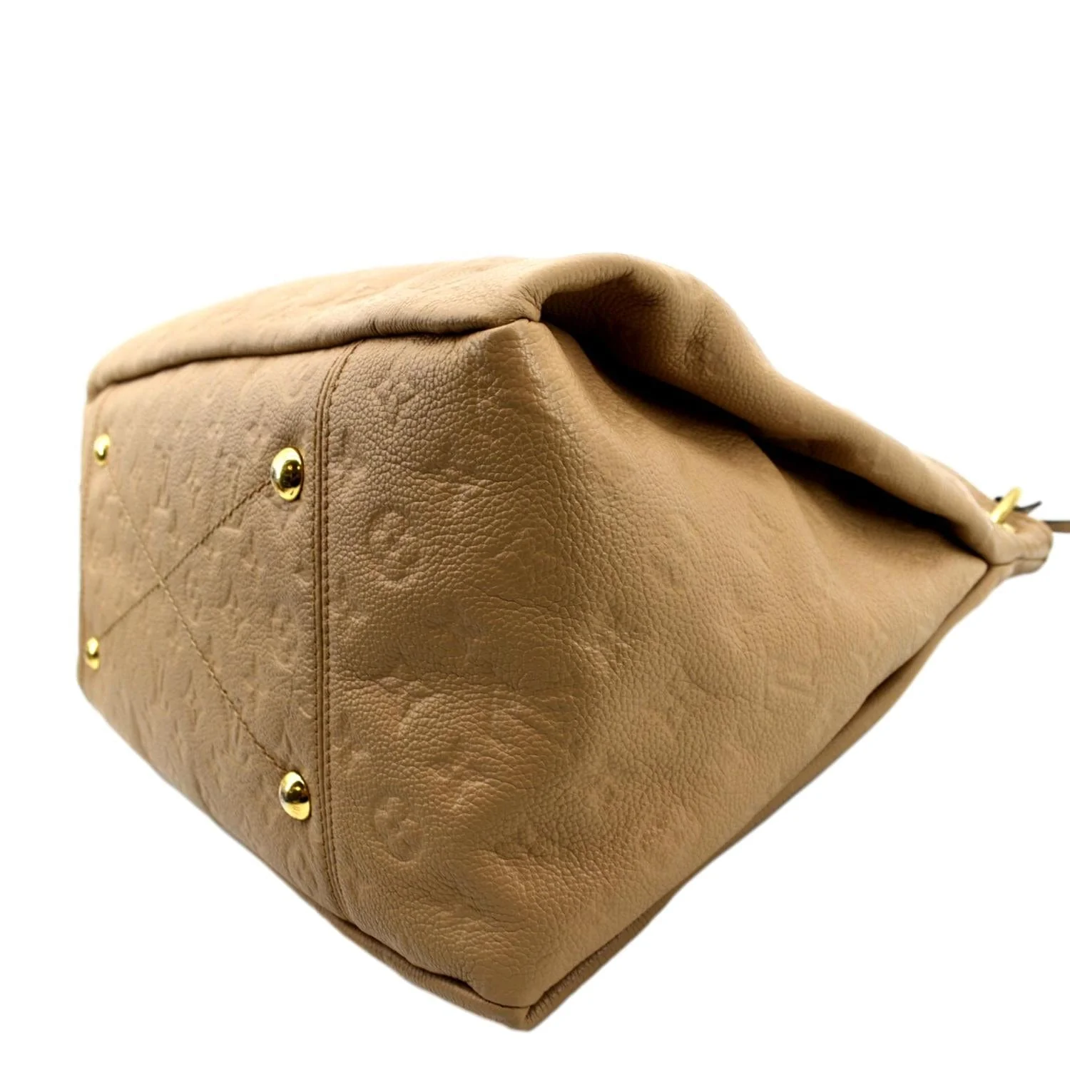LOUIS VUITTON Artsy MM Empreinte Leather Hobo Bag Camel - Image 7