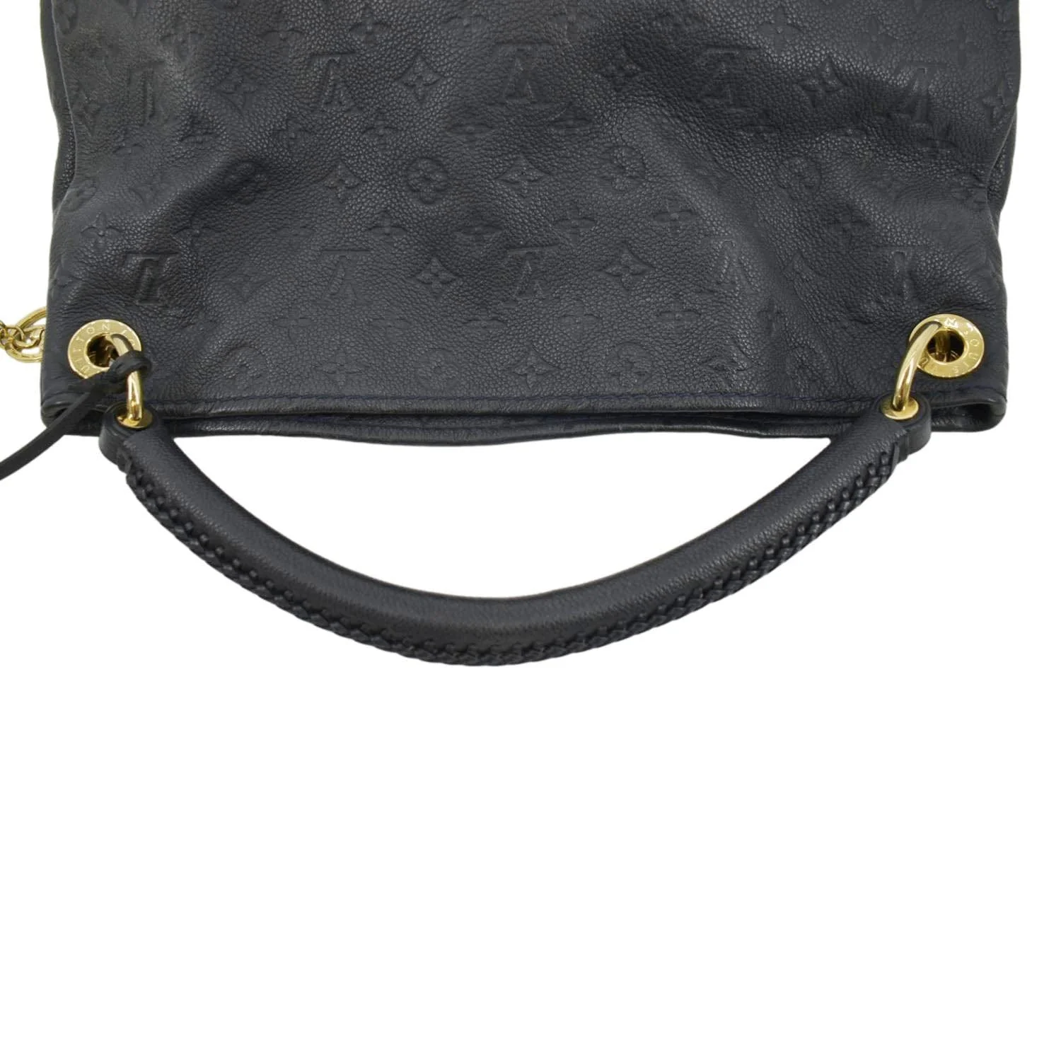 LOUIS VUITTON Artsy MM Empreinte Leather Hobo Bag Black - Image 5