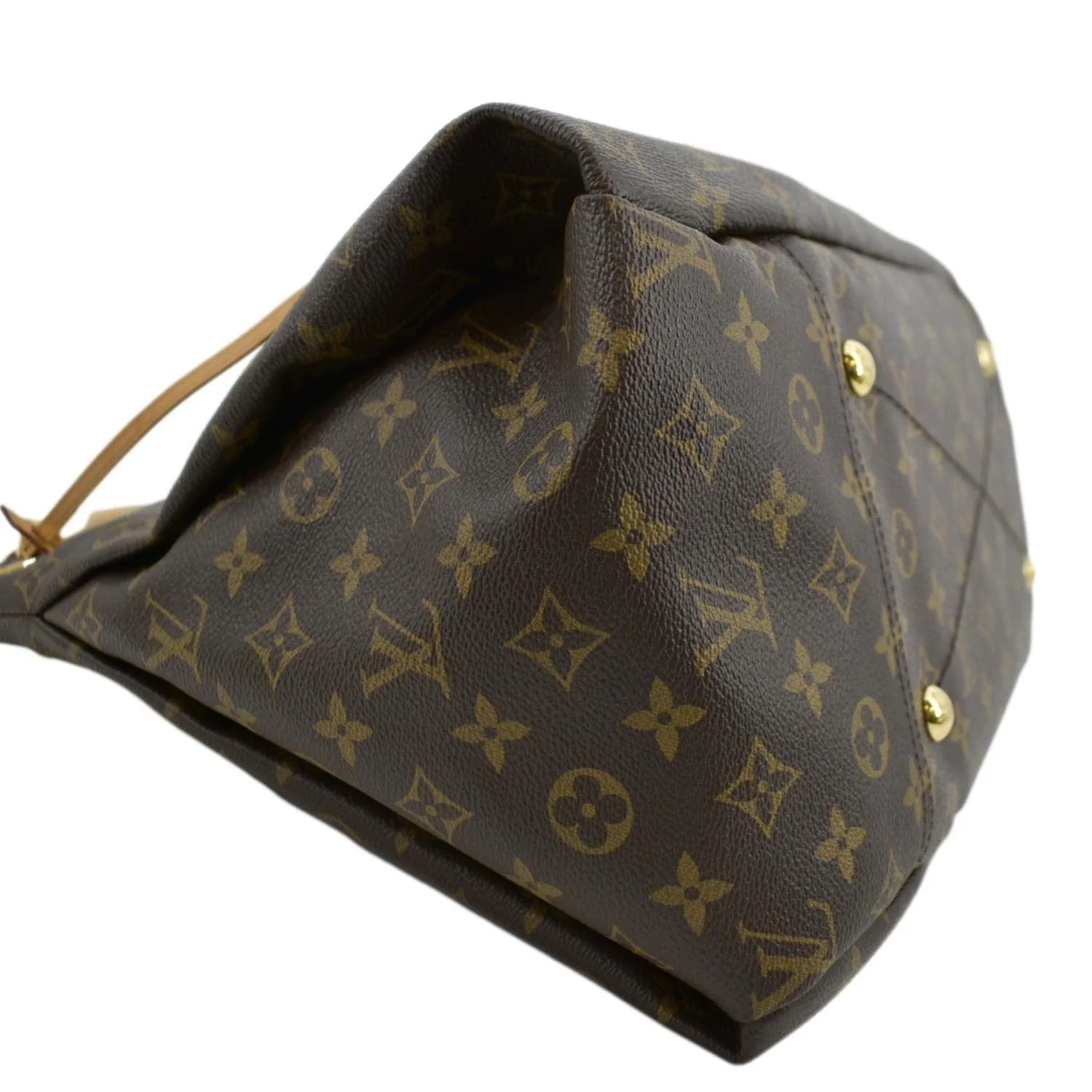 LOUIS VUITTON Artsy MM Monogram Canvas Hobo Bag Brown - Image 9